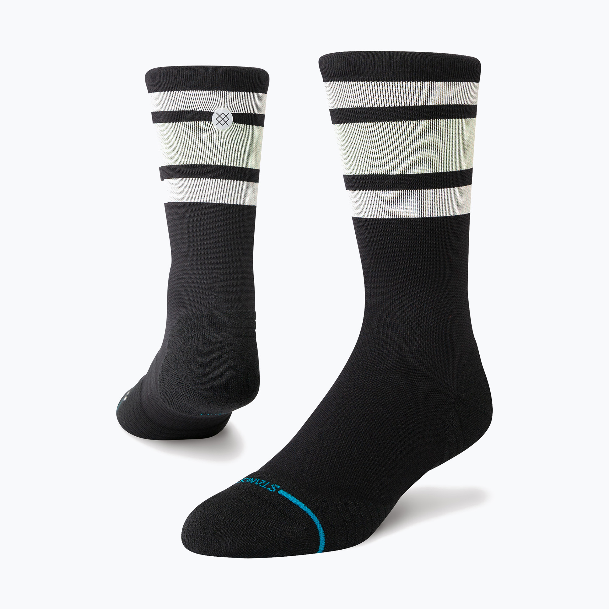 Bežecké ponožky Stance Boyd Light Crew black (Boyd Light Crew A448C24BOY-BLK)