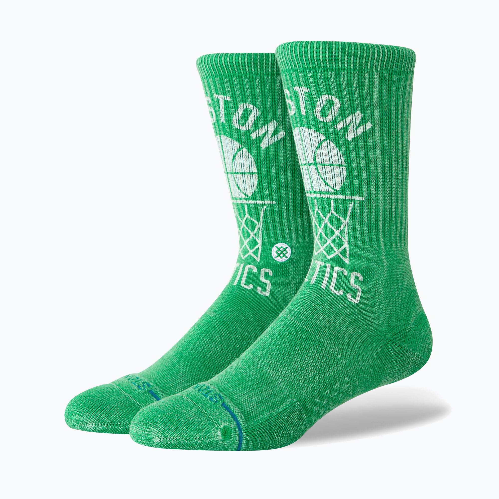 Stance Vintage Boston Celtic Crew zelené ponožky