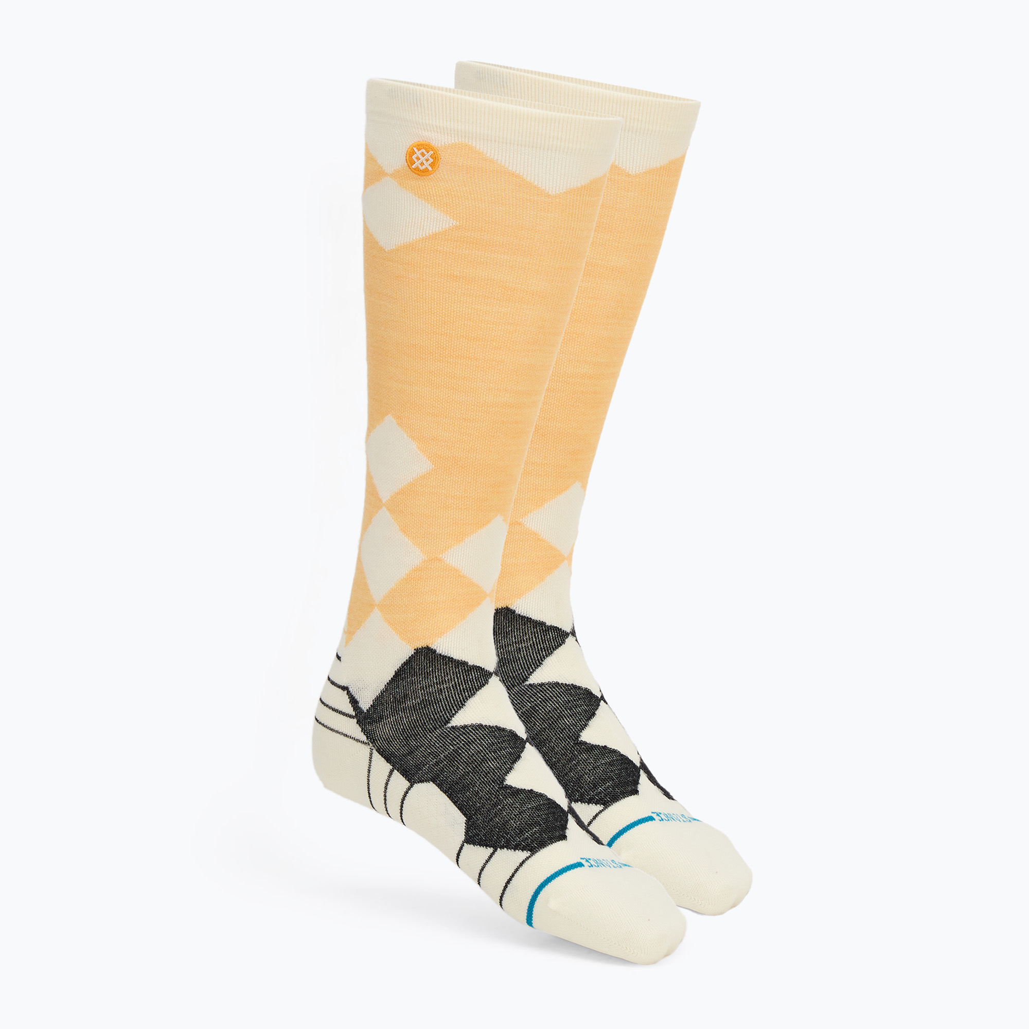 Stance Dymound Ultralight Wool Snow cream lyžiarske ponožky (Dymound Ultralight Wool Snow A718C24DYM-CRM)