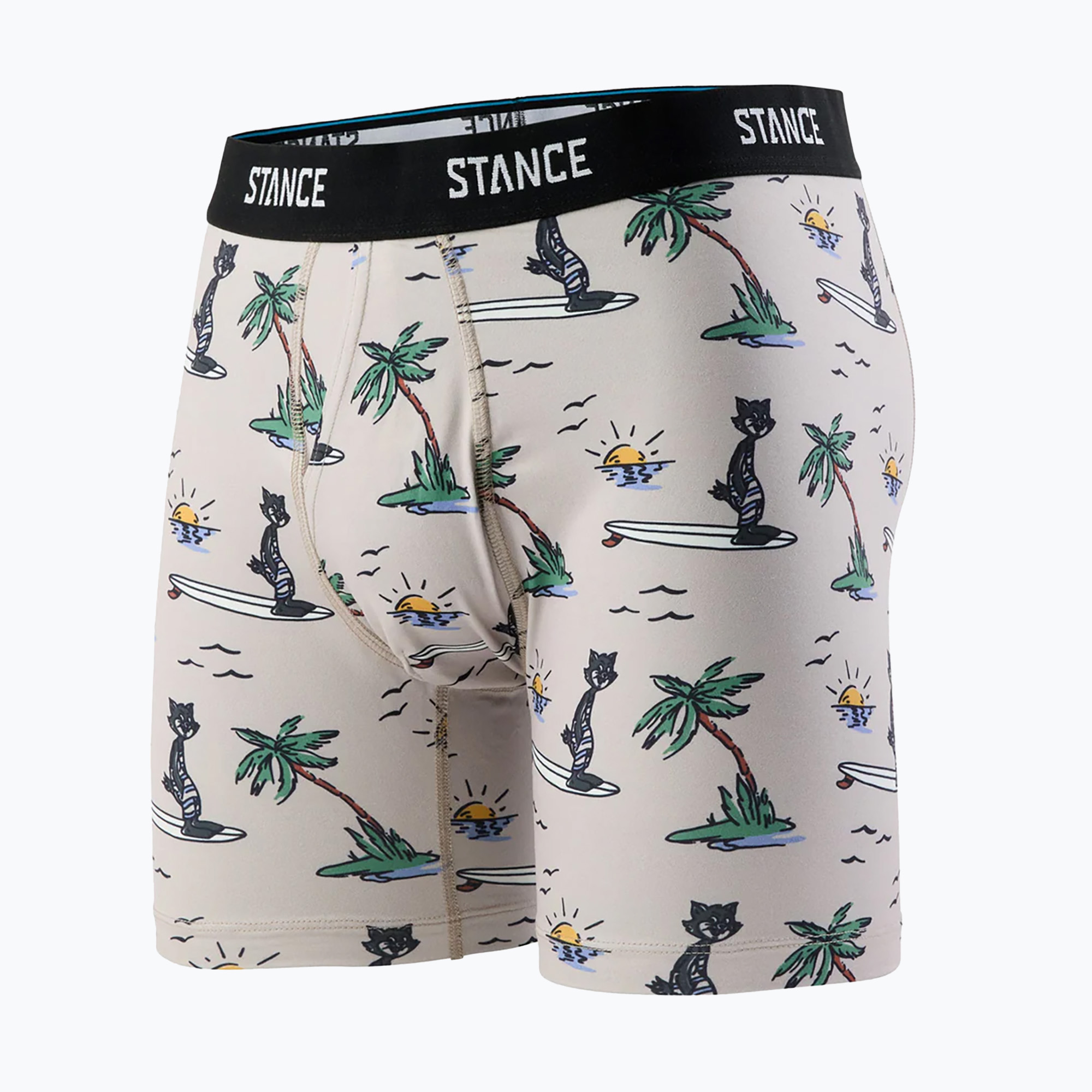 Pánske boxerky Stance Kool Kats Brief stringgrey (Kool Kats Brief M803A25KOO-STG)