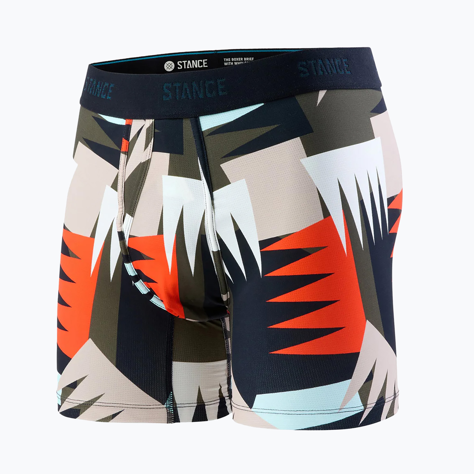 Pánske boxerky Stance Geo Comb Wholester black (Geo Comb Wholester M904A25GEO-BLK)