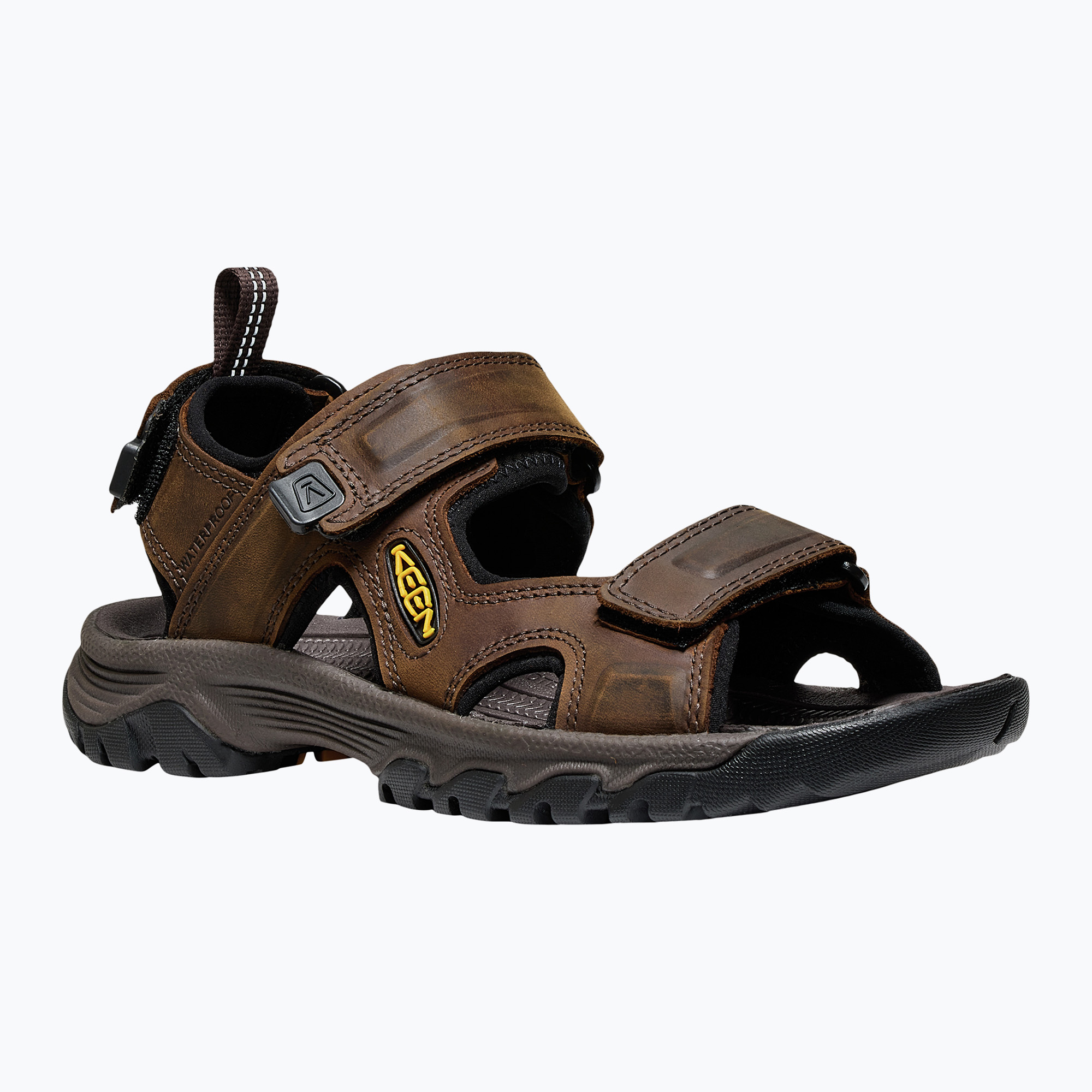 KEEN Targhee III Open Toe pánske sandále bison/mulch (Targhee III Open Toe 1022423)
