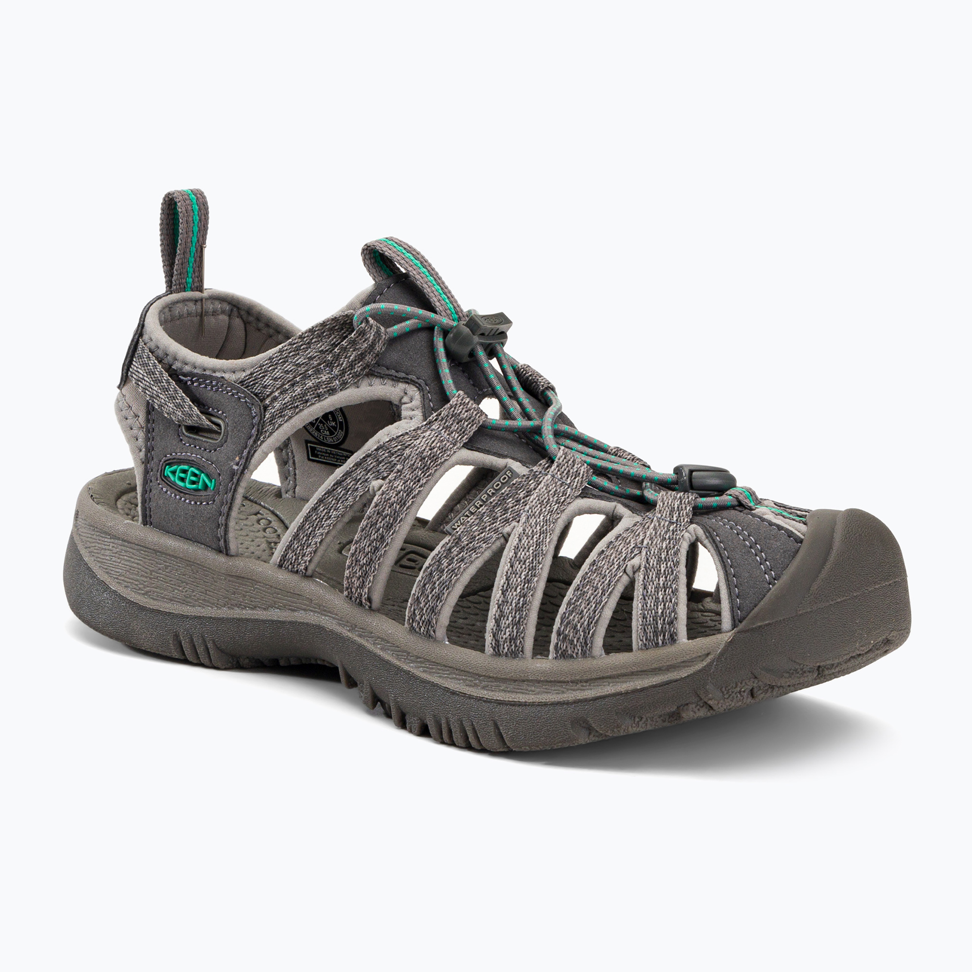Dámske trekingové sandále Keen Whisper Medium Grey 122814 (Whisper 1022814)