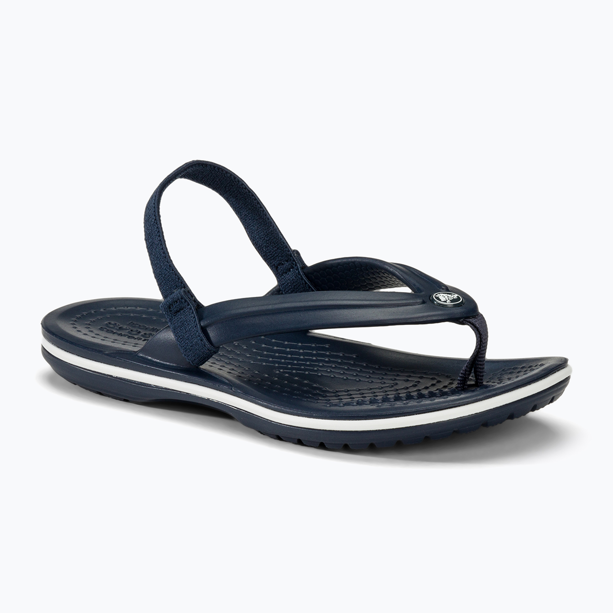 Detské žabky Crocs Crocband Strap Flip navy (Crocband Strap Flip Kids 205777-410)