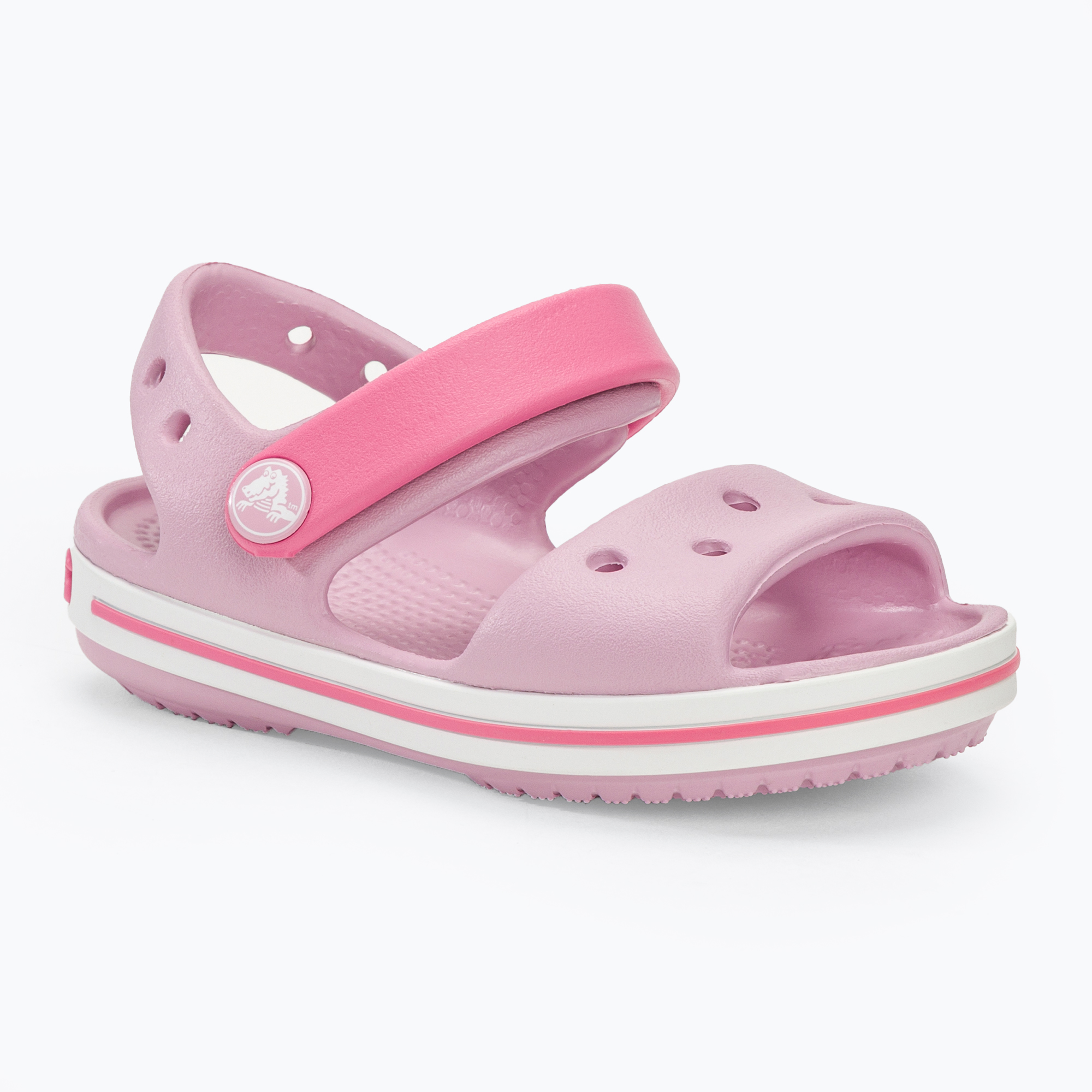Detské sandále Crocs Crockband Kids Sandal ballerina pink (Crocband Sandal Kids 12856-6GD)