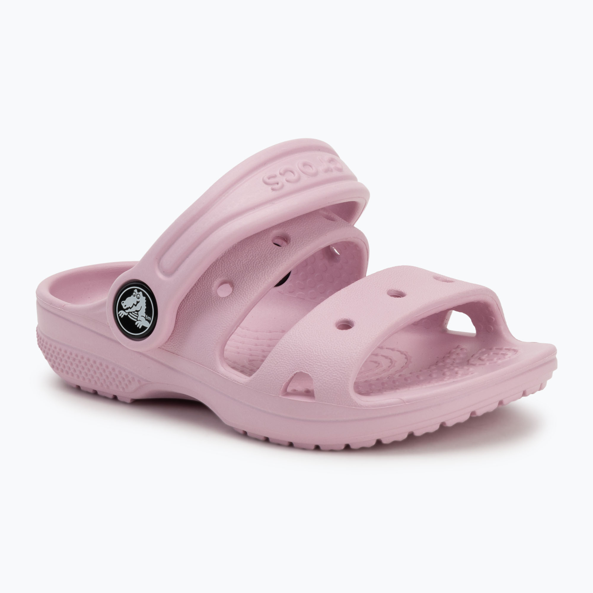 Detské baleríny Crocs Classic v ružovej farbe (Classic Kids 207537-6GD)