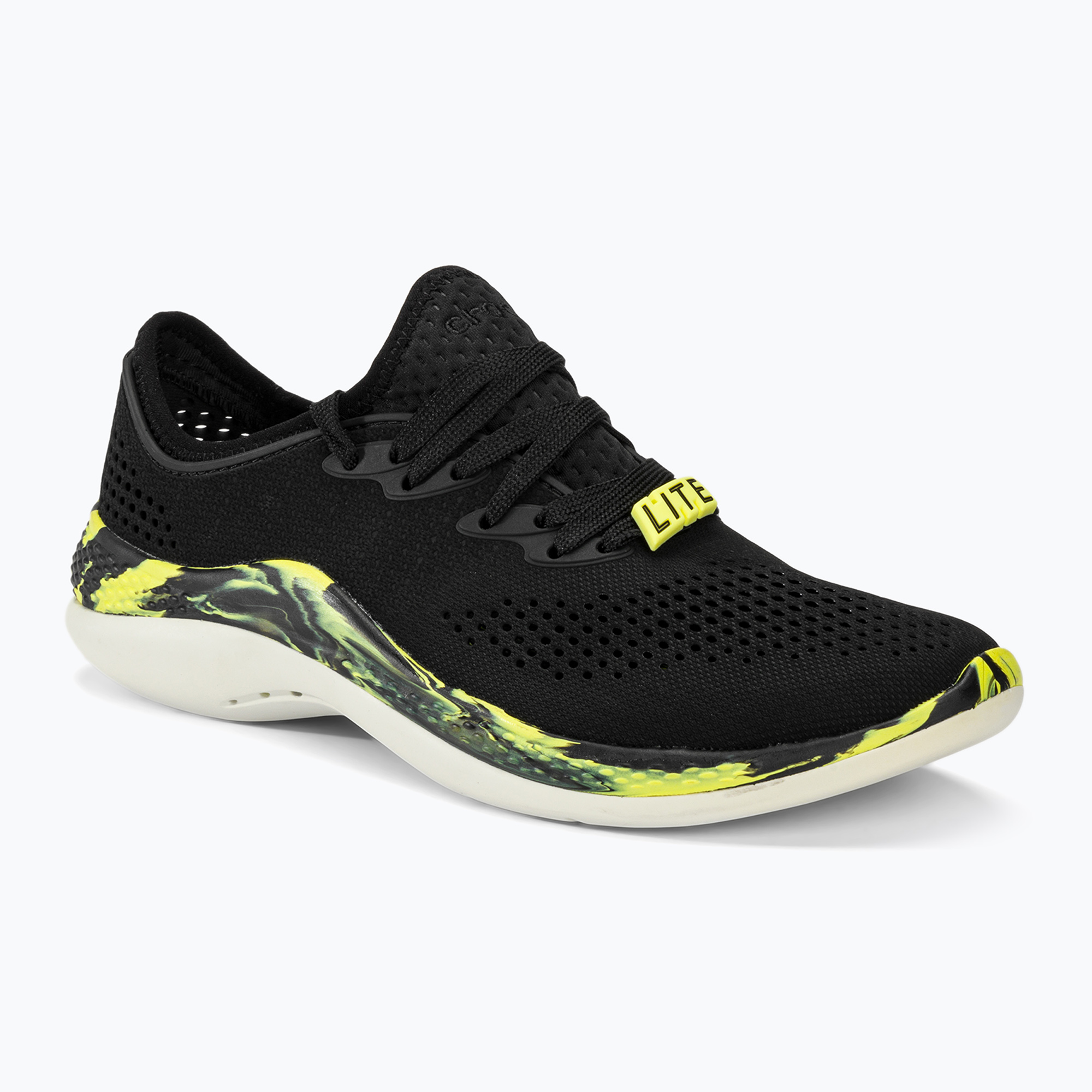 Pánska obuv Crocs LiteRide 360 Marbled Pacer black/citrus (LiteRide 360 Marbled Pacer 207633-02K)