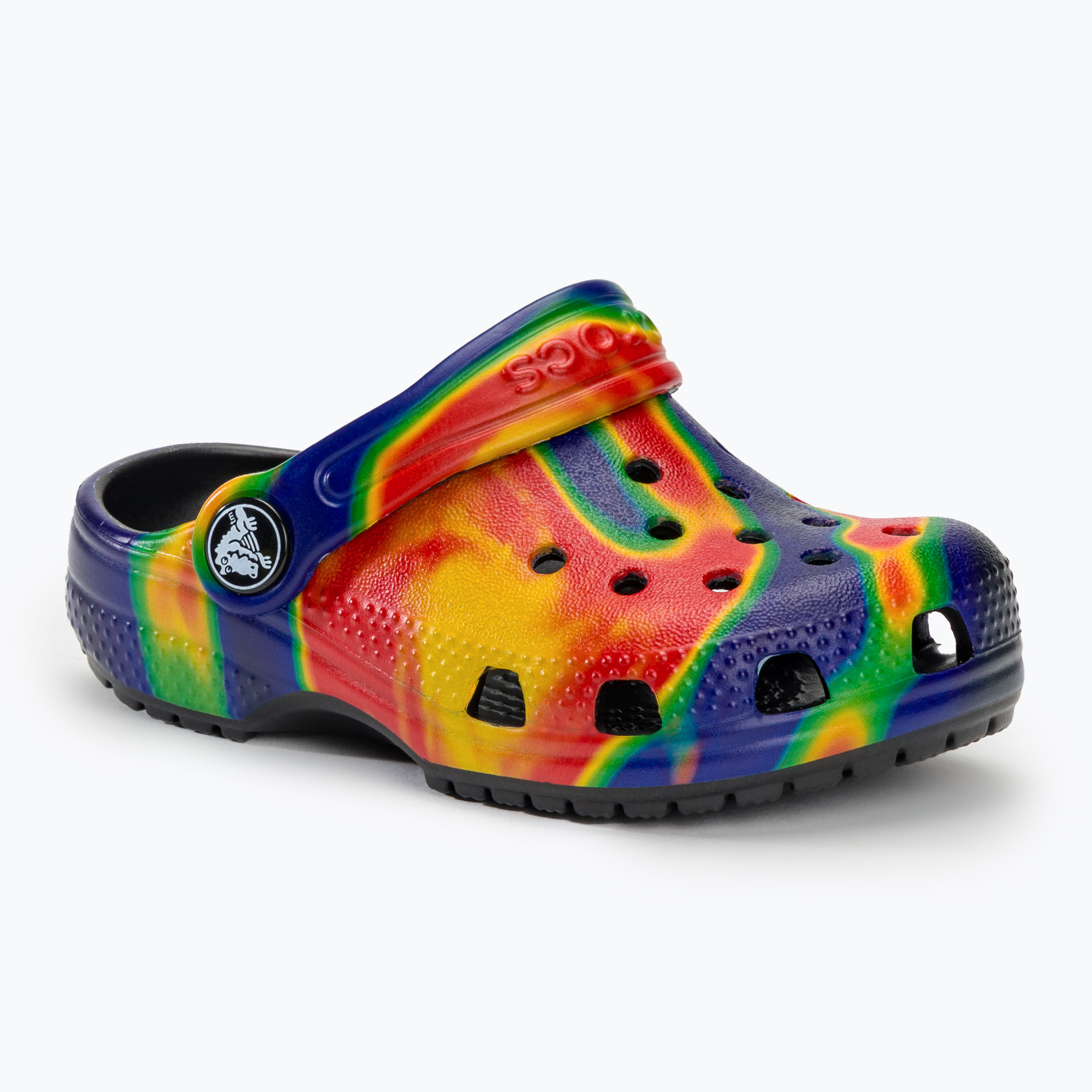 Šľapky detské ,sandále, Crocs Classic Solarized Clog black/navy (Classic Solarized Clog 207588)