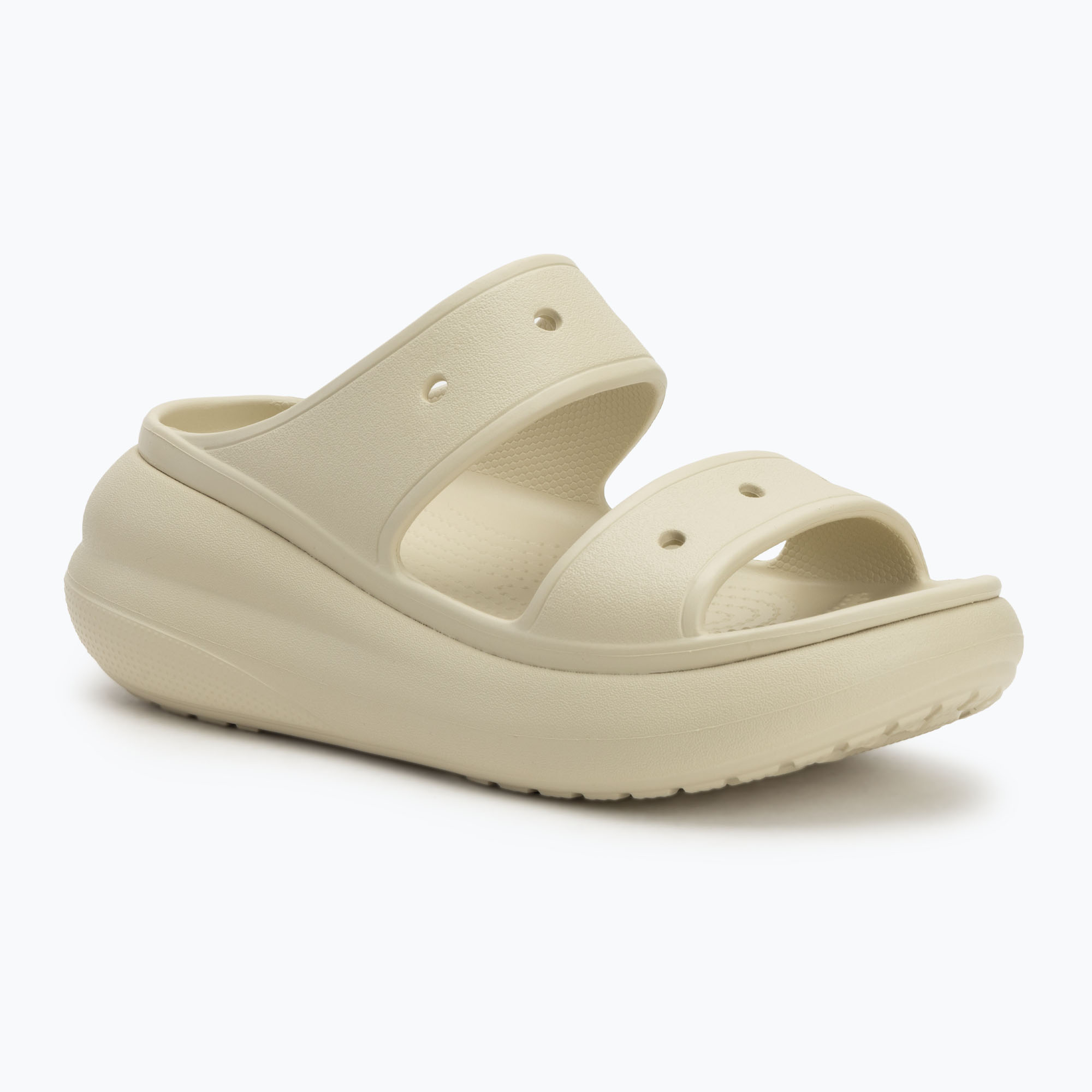Dámske nazúvaky Crocs Classic Crush Sandal bone (Classic Crush Sandal 207670-2Y2)