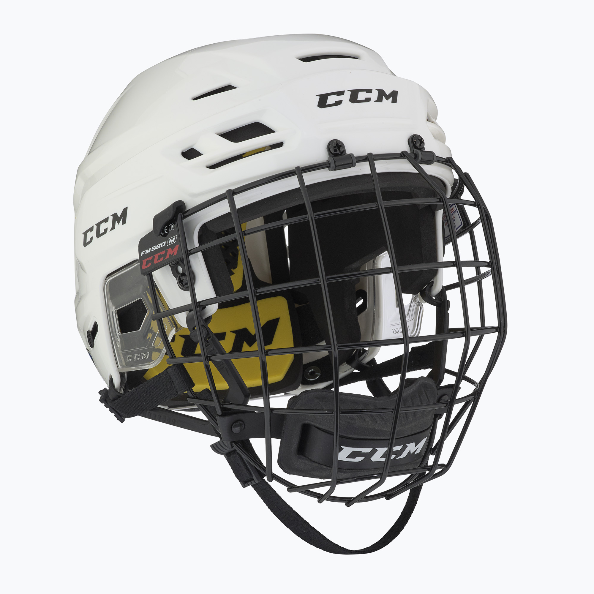 Hokejová prilba CCM Tacks 210 Combo white (Tacks 210 Combo HT210C)