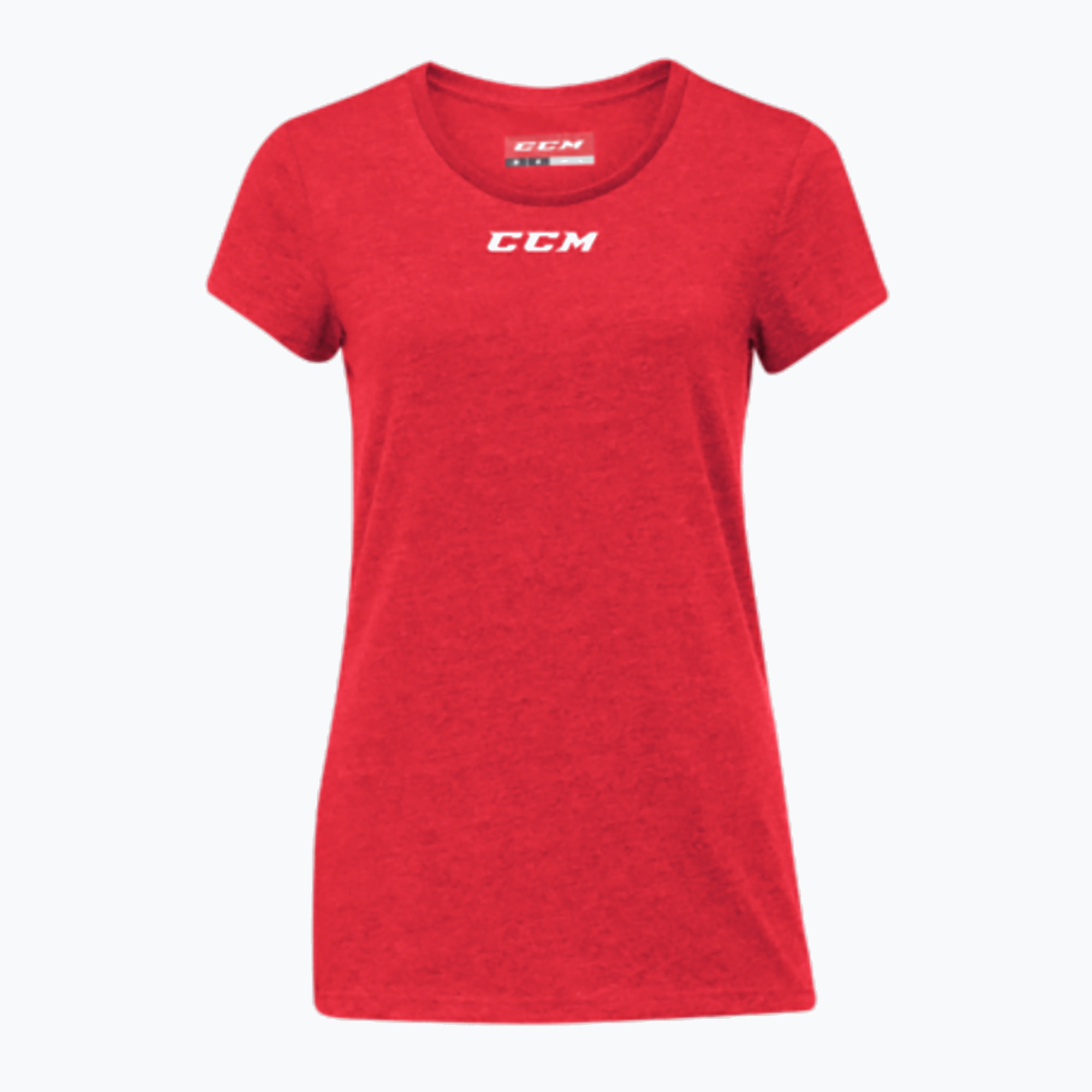 Dámske tričko CCM Crew Neck SR červené (Crew Neck SR TT3340)
