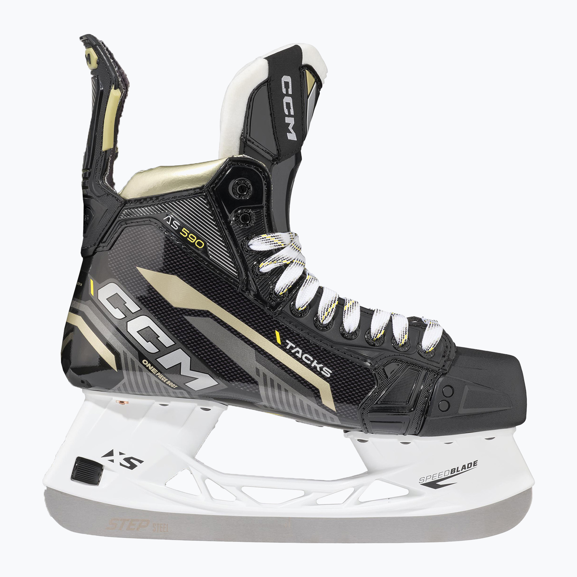 CCM Tacks pánske hokejové korčule AS-590 SR black (Tacks AS-590 SR SKAS590)
