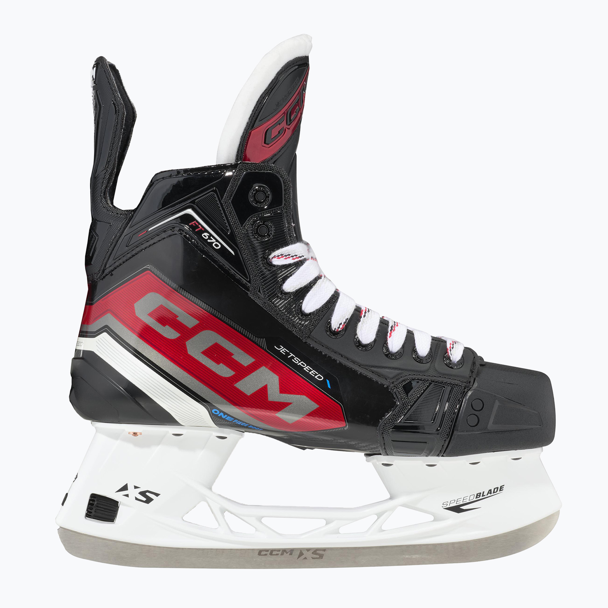 CCM pánske hokejové korčule JetSpeed FT670 SR black (JetSpeed FT670 SR SK670)