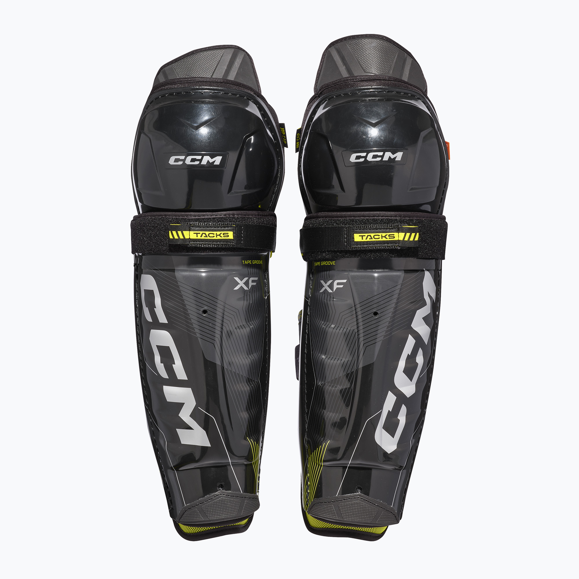 Hokejové chrániče holení CCM Tacks XF SR čierne (Tacks XF SR SGXFS-SR)