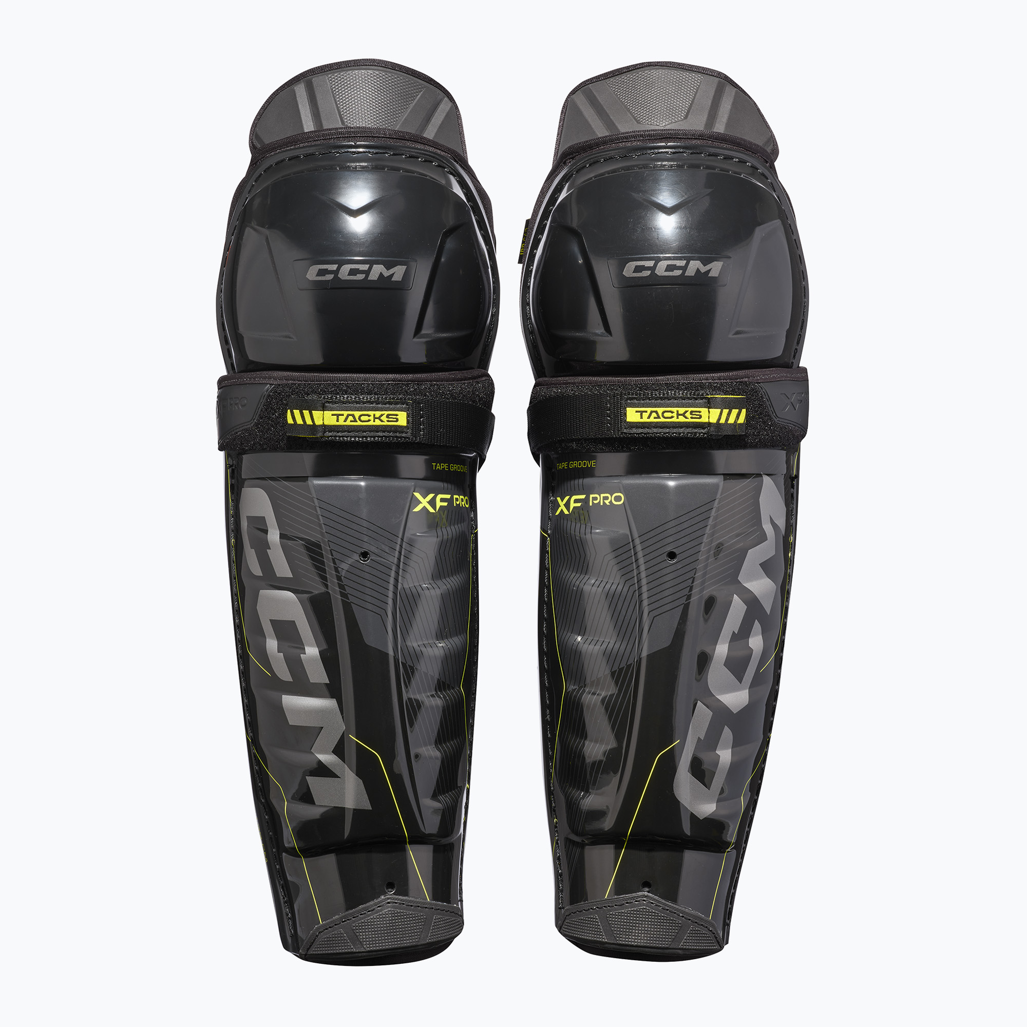 Detské hokejové chrániče holení CCM Tacks XF Pro JR black (Tacks XF Pro JR SGXFPRO-JR)