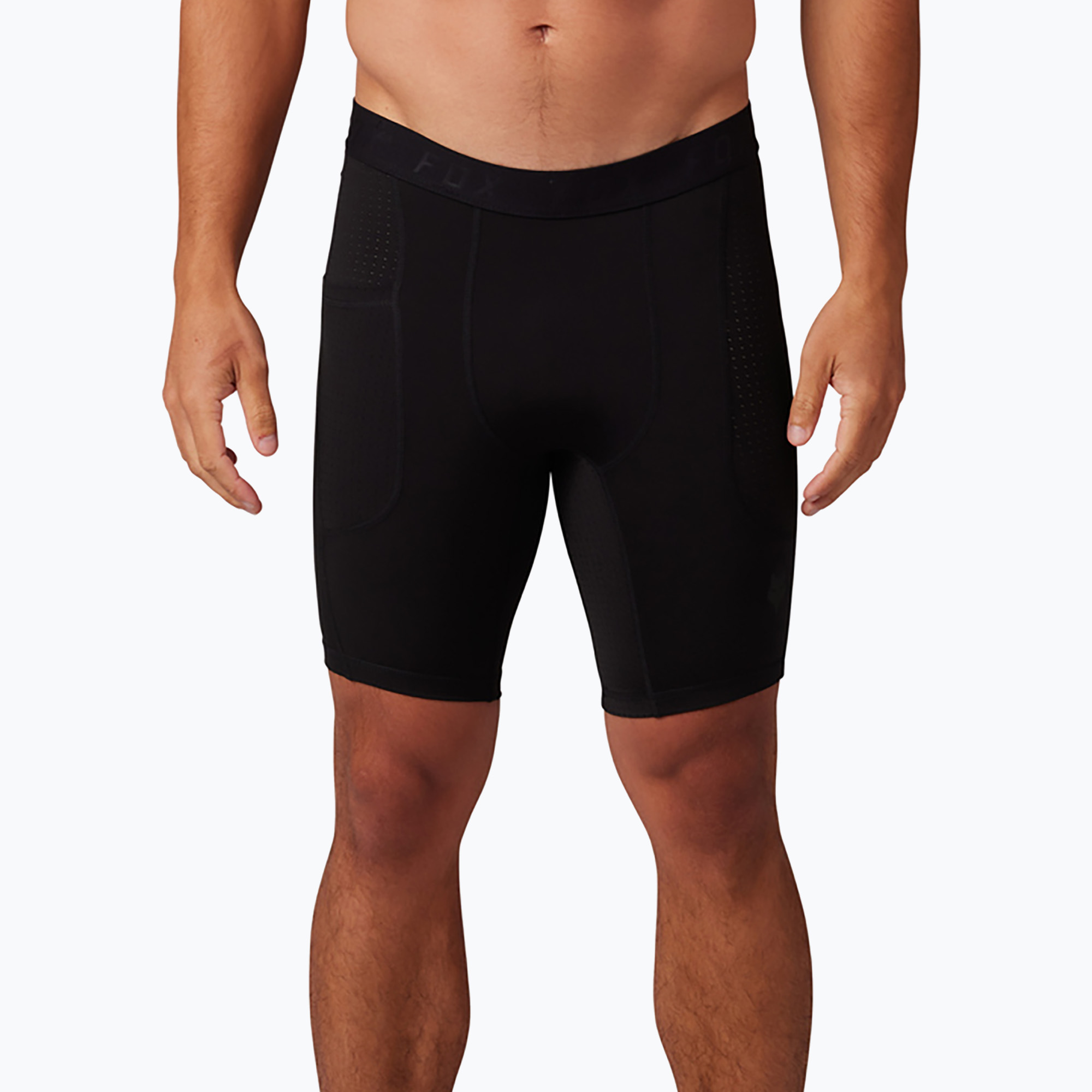 Fox Racing Tecbase Compression pánske cyklistické šortky čierne 30310_001 (Tecbase Compression 30310_001)