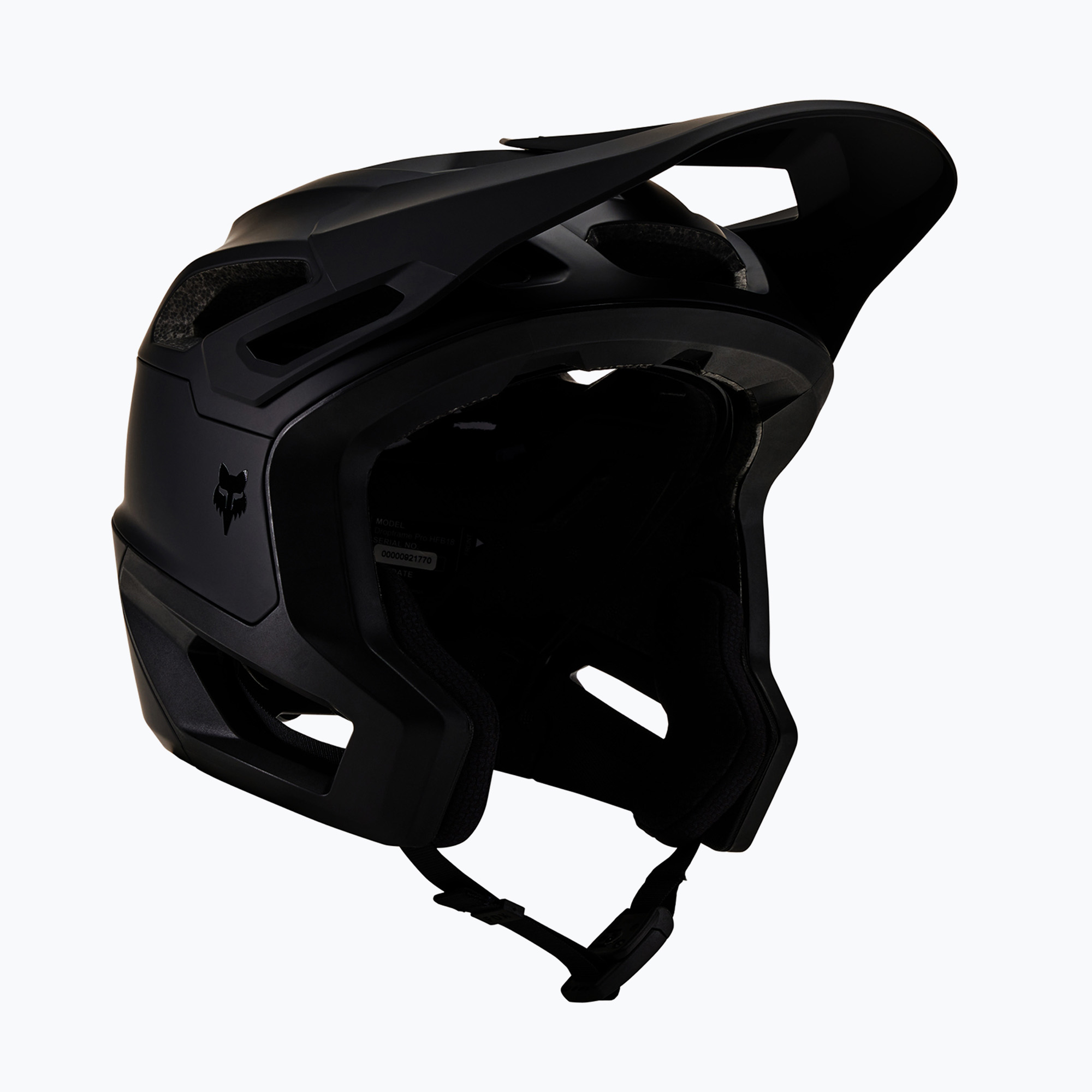 Cyklistická prilba Fox Racing Dropframe Pro matná čierna