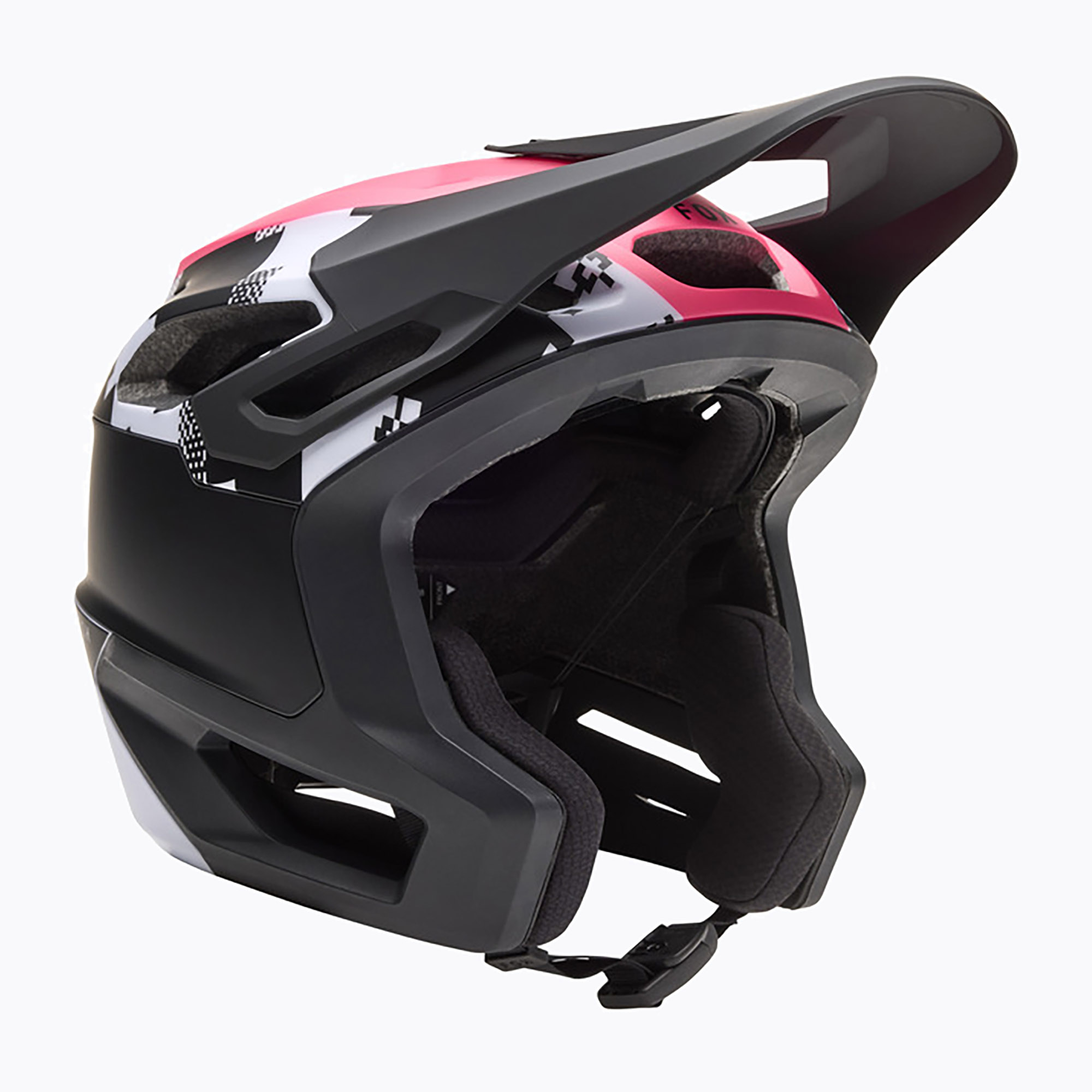 Cyklistická prilba Fox Racing Dropframe Pro Digi Image black/white (Dropframe Pro Digi Image 33472_018)