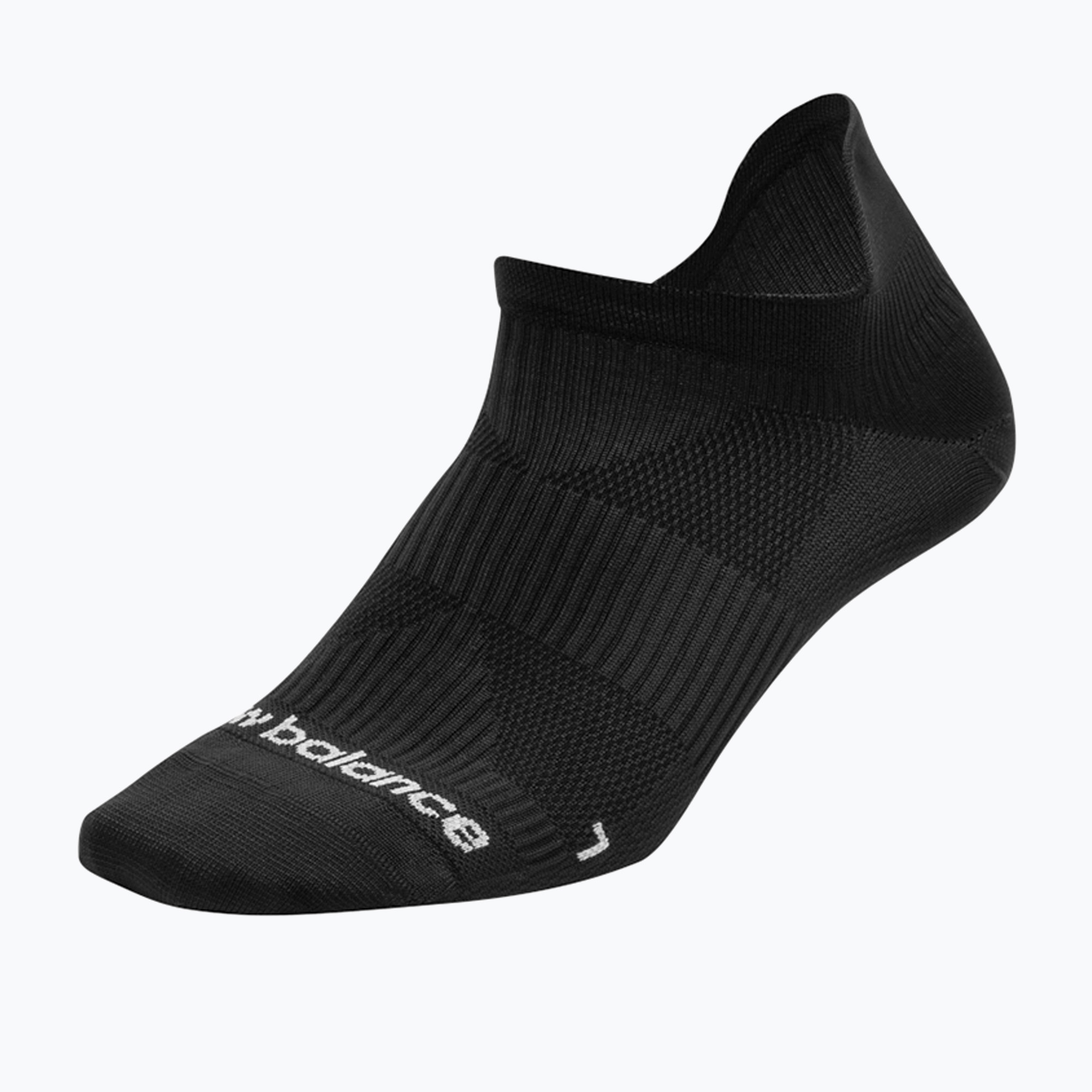 New Balance Run Flat Knit Tab No Show čierne ponožky (Run Flat Knit Tab No Show LAS55451BK)