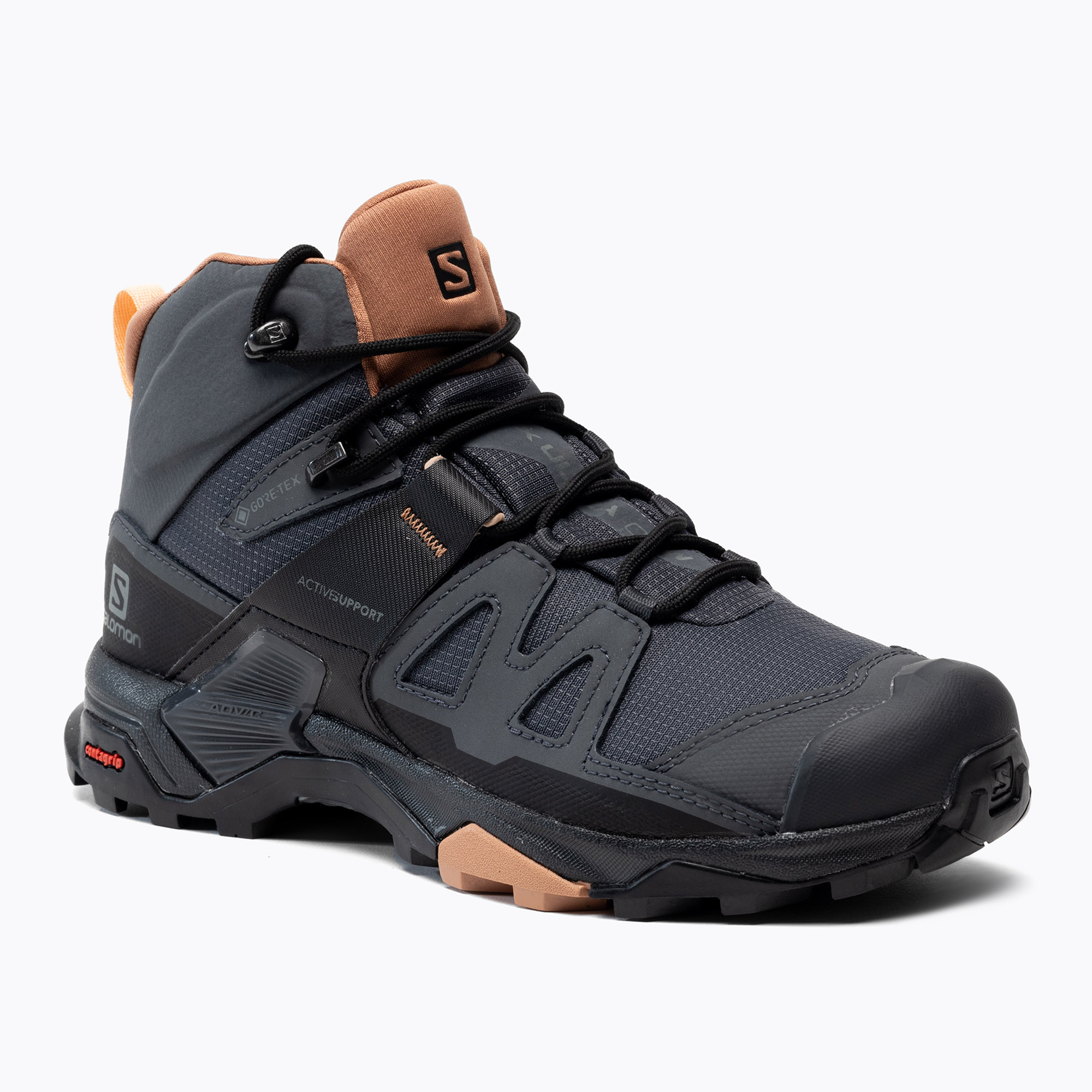 Dámske trekingové topánky Salomon X Ultra 4 MID GTX čierne L412956 (X Ultra 4 MID GTX L41295600)