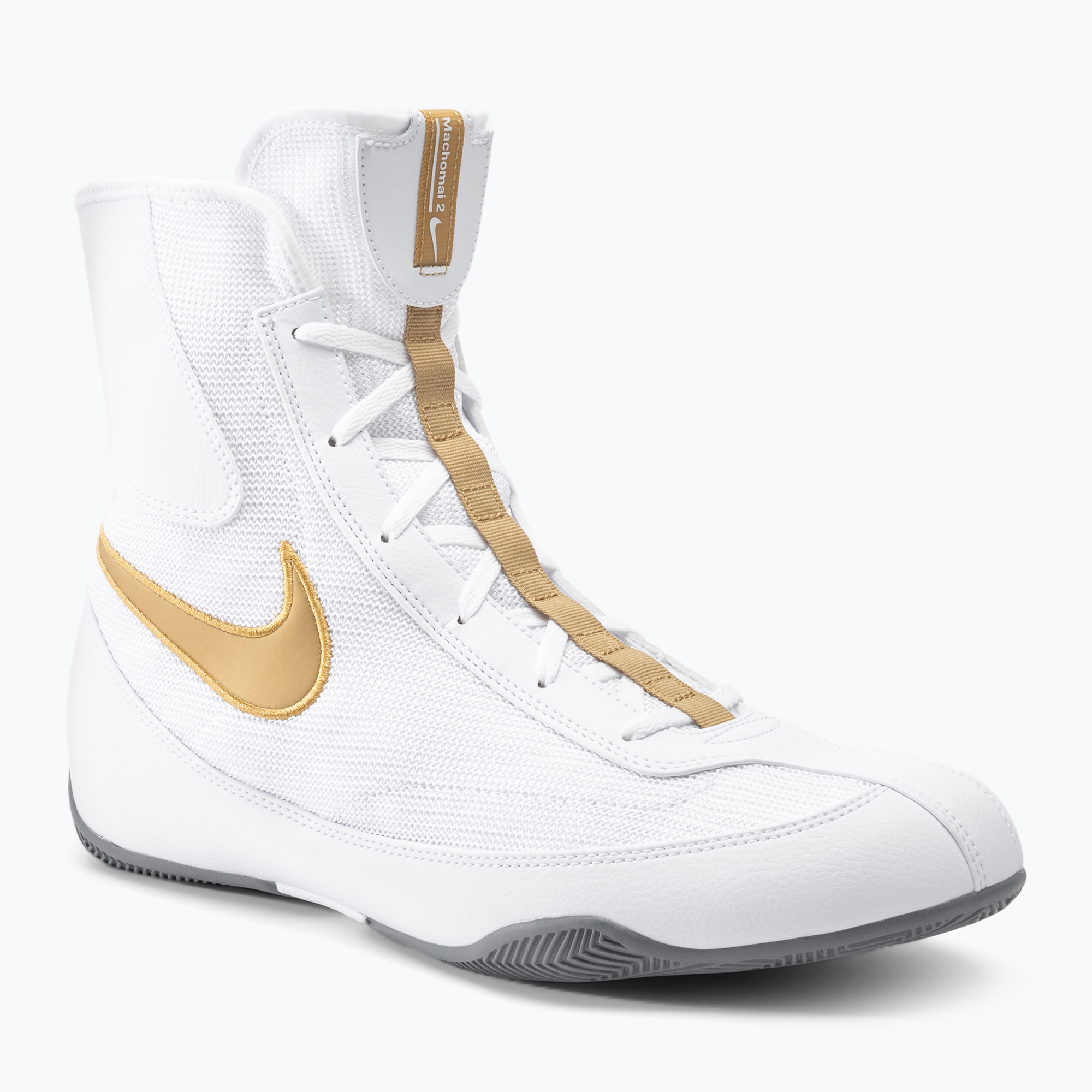 Boxerské topánky Nike Machomai 2 white/gold (Machomai 2 321819-170)