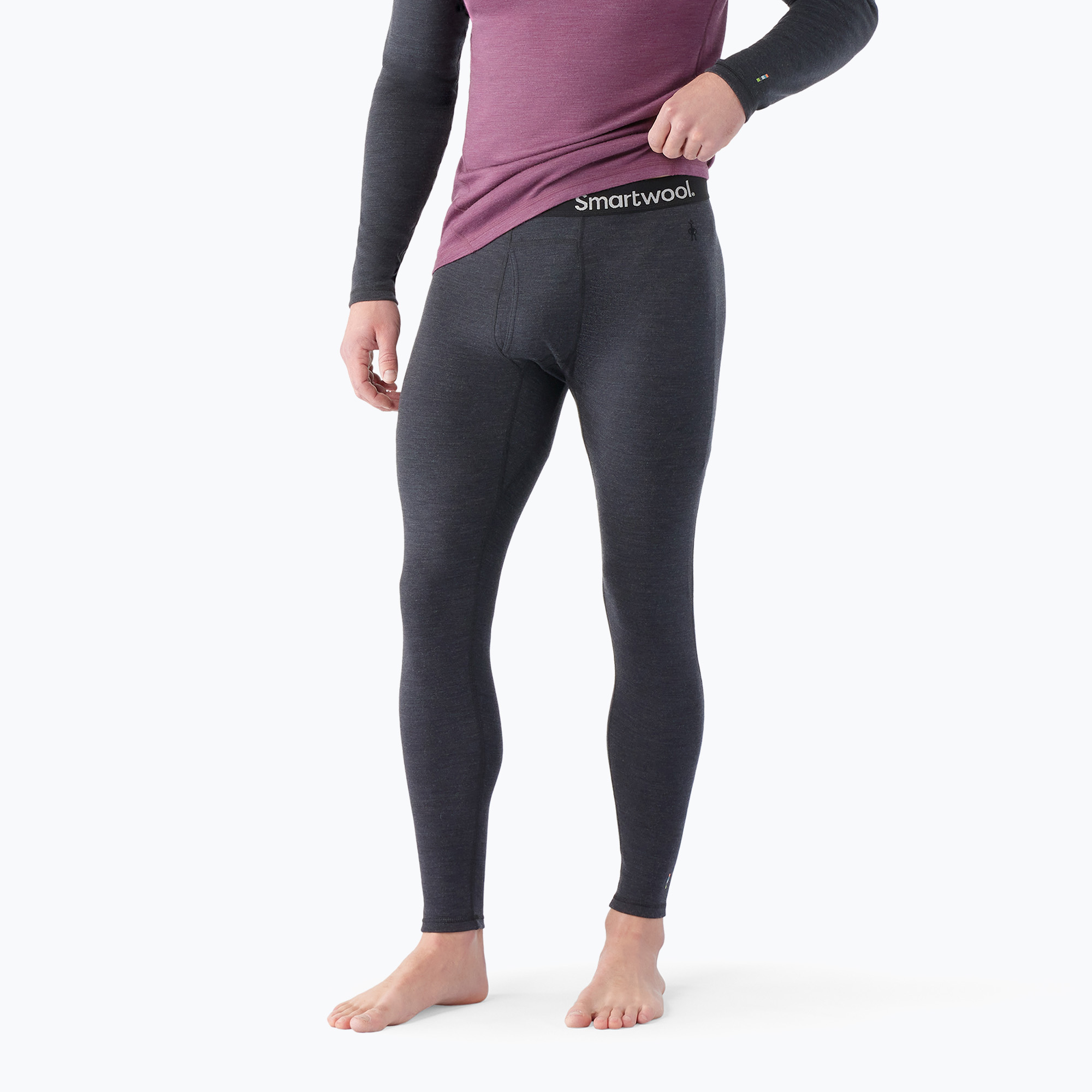 Dámske termo nohavice Smartwool Merino 250 Baselayer Bottom Boxed charcoal heather (Classic Thermal Merino Baselayer Boxed SW016362010)