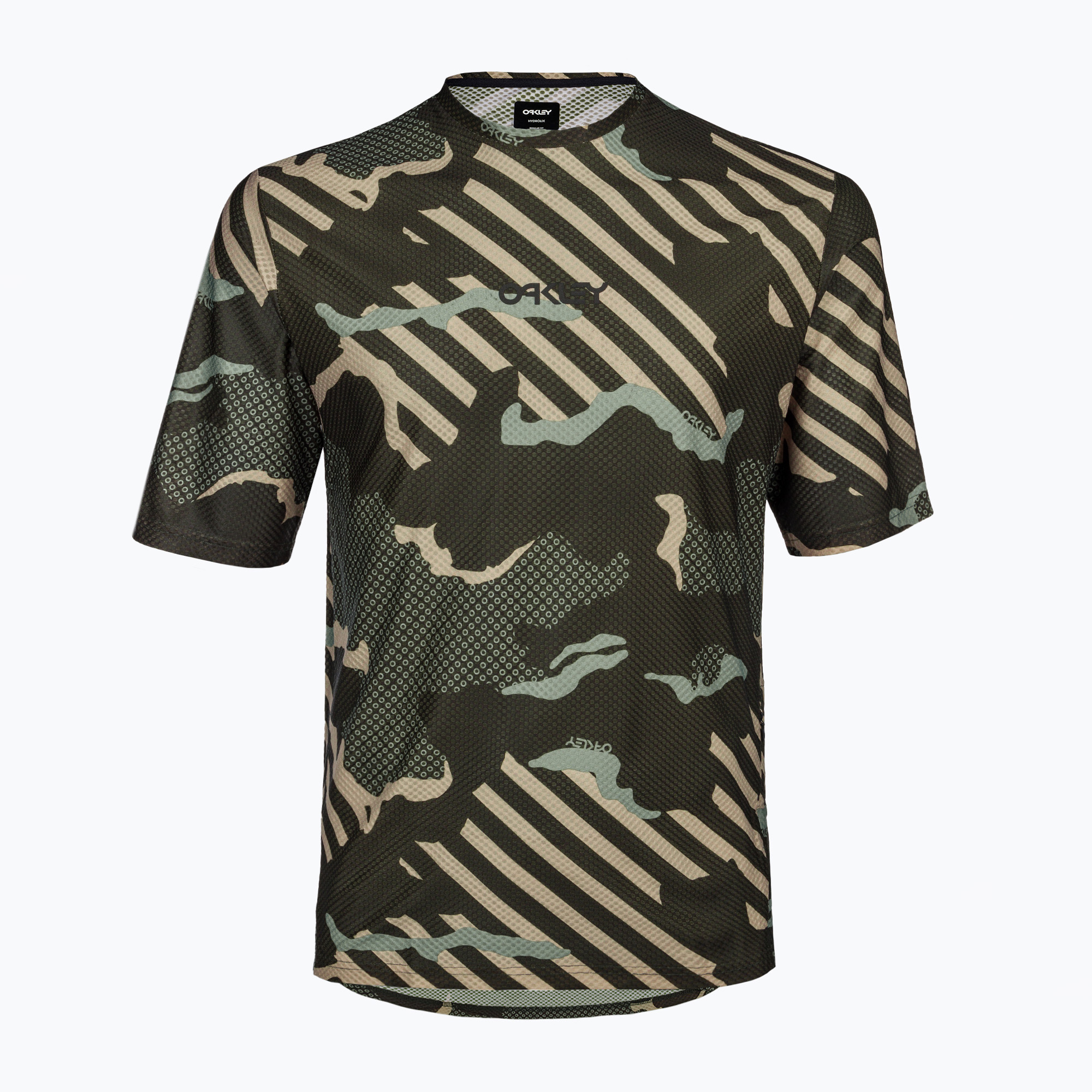 Pánsky cyklistický dres Oakley Ride Free SS zelený FOA403780