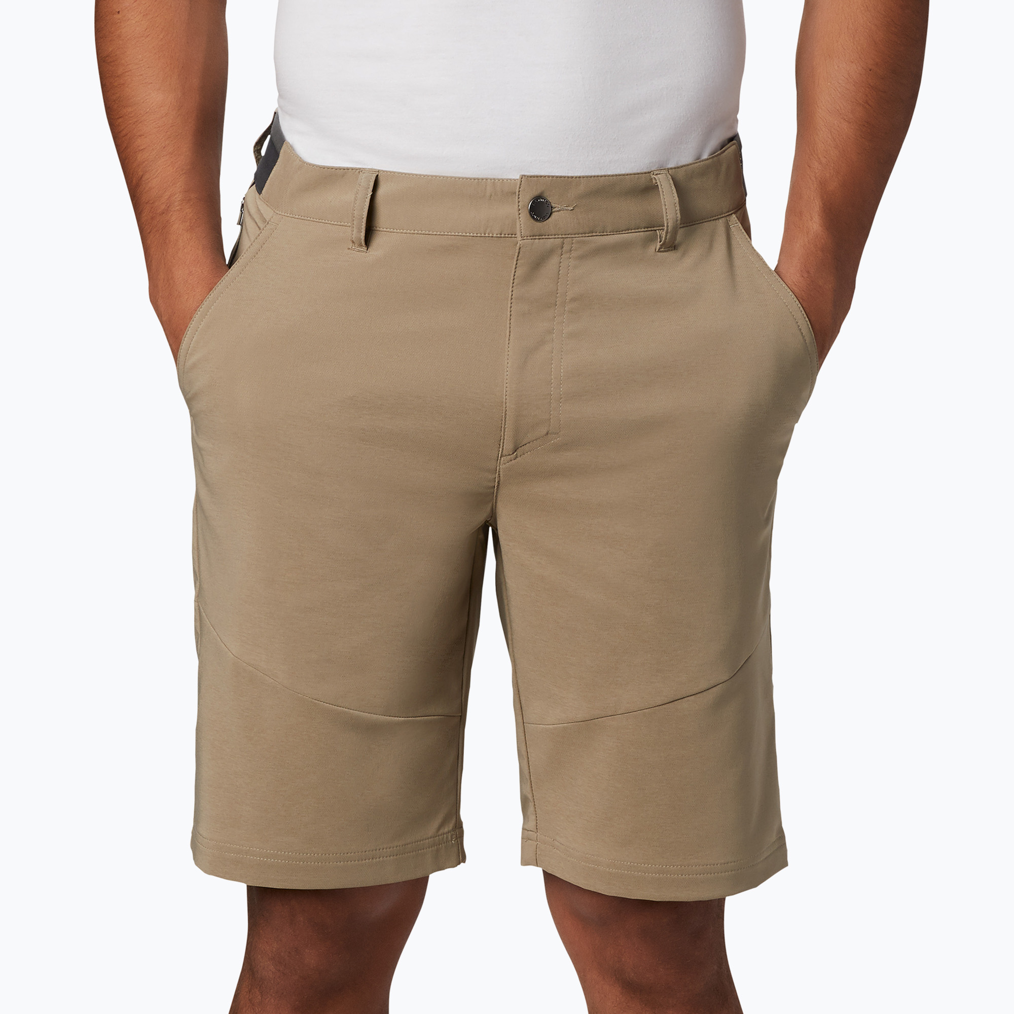 Columbia Tech Trail 221 pánske trekingové šortky beige 1883371 (Tech Trail 1883371)