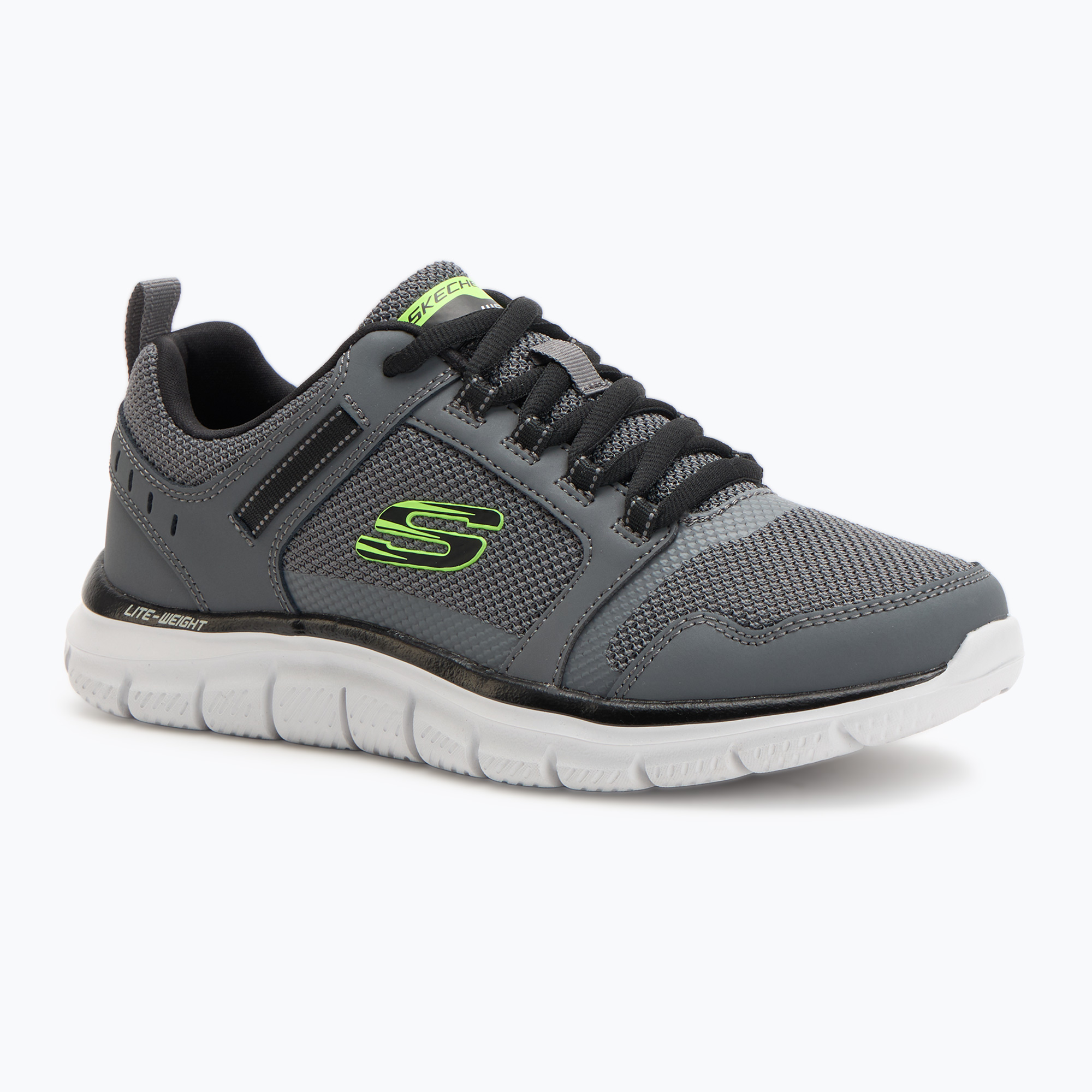 Pánske topánky SKECHERS Track Knockhill charcoal/black (Track Knockhill 232001 CCBK)