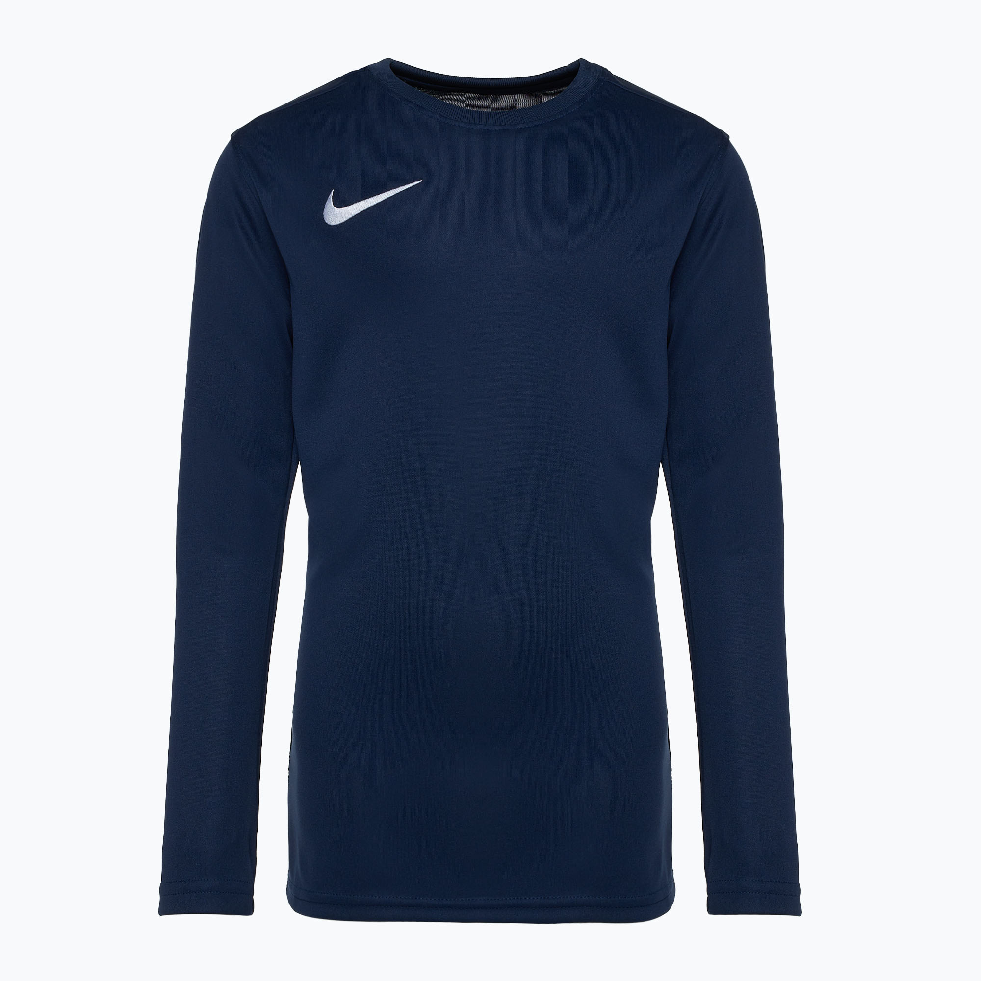Detské futbalové tričko s dlhým rukávom Nike Dri-Fit Park VII midnight navy/white (Dri-Fit Park VII BV6740-410)