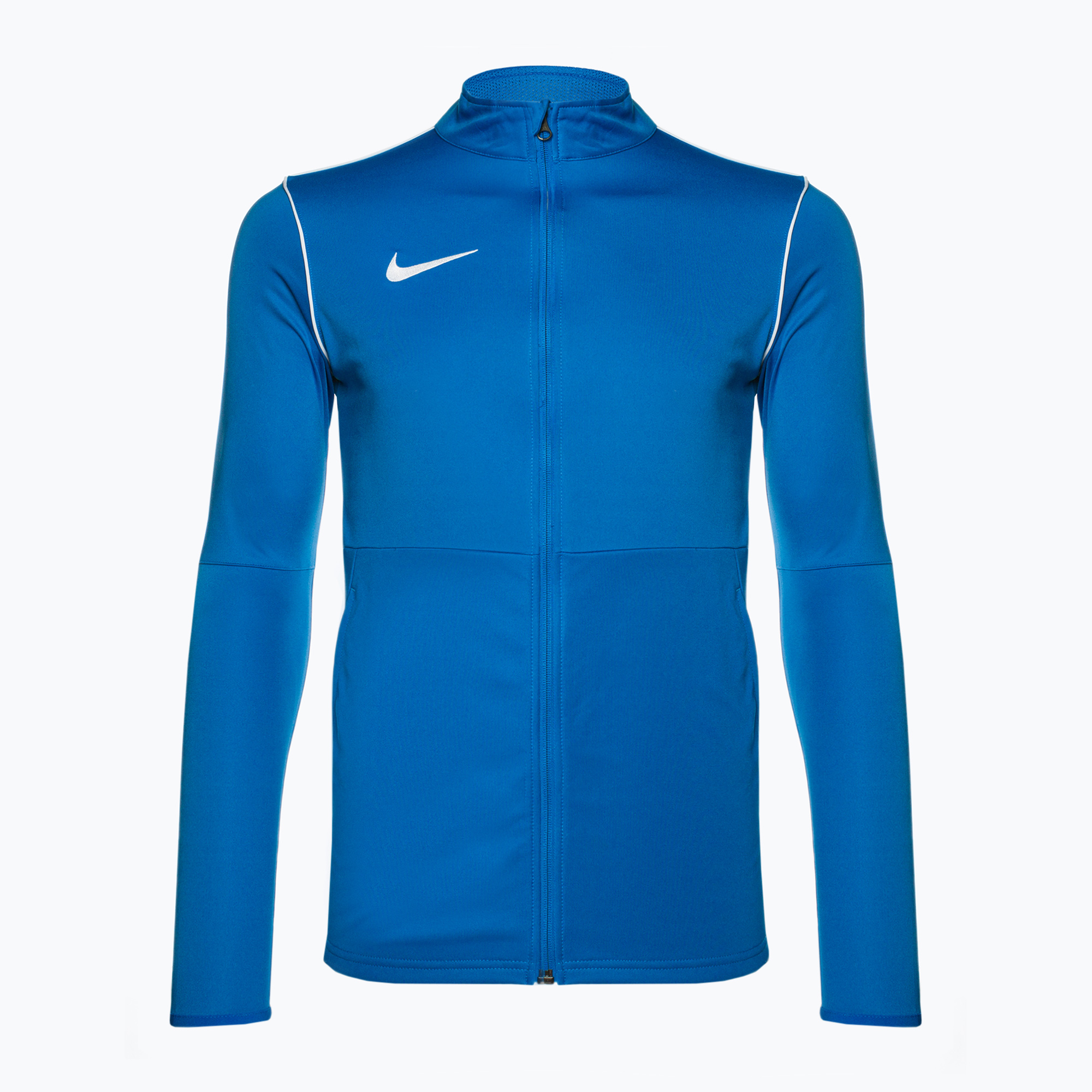 Pánska futbalová mikina Nike Dri-FIT Park 20 Knit Track kráľovská modrá/biela/biela