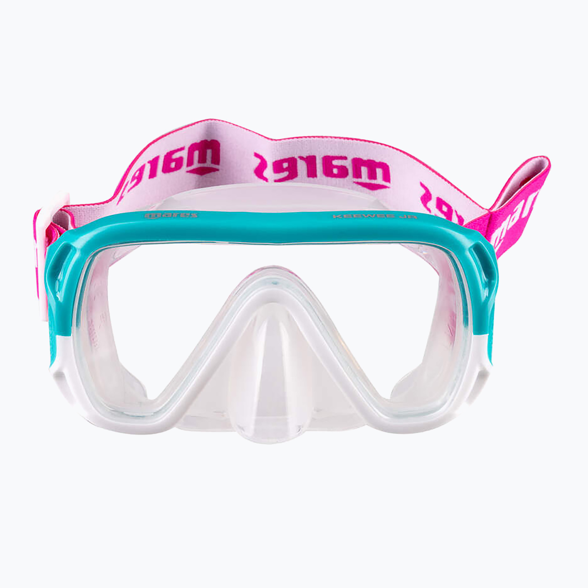 Detská potápačská maska Mares Keewee Junior aqua / white / clear