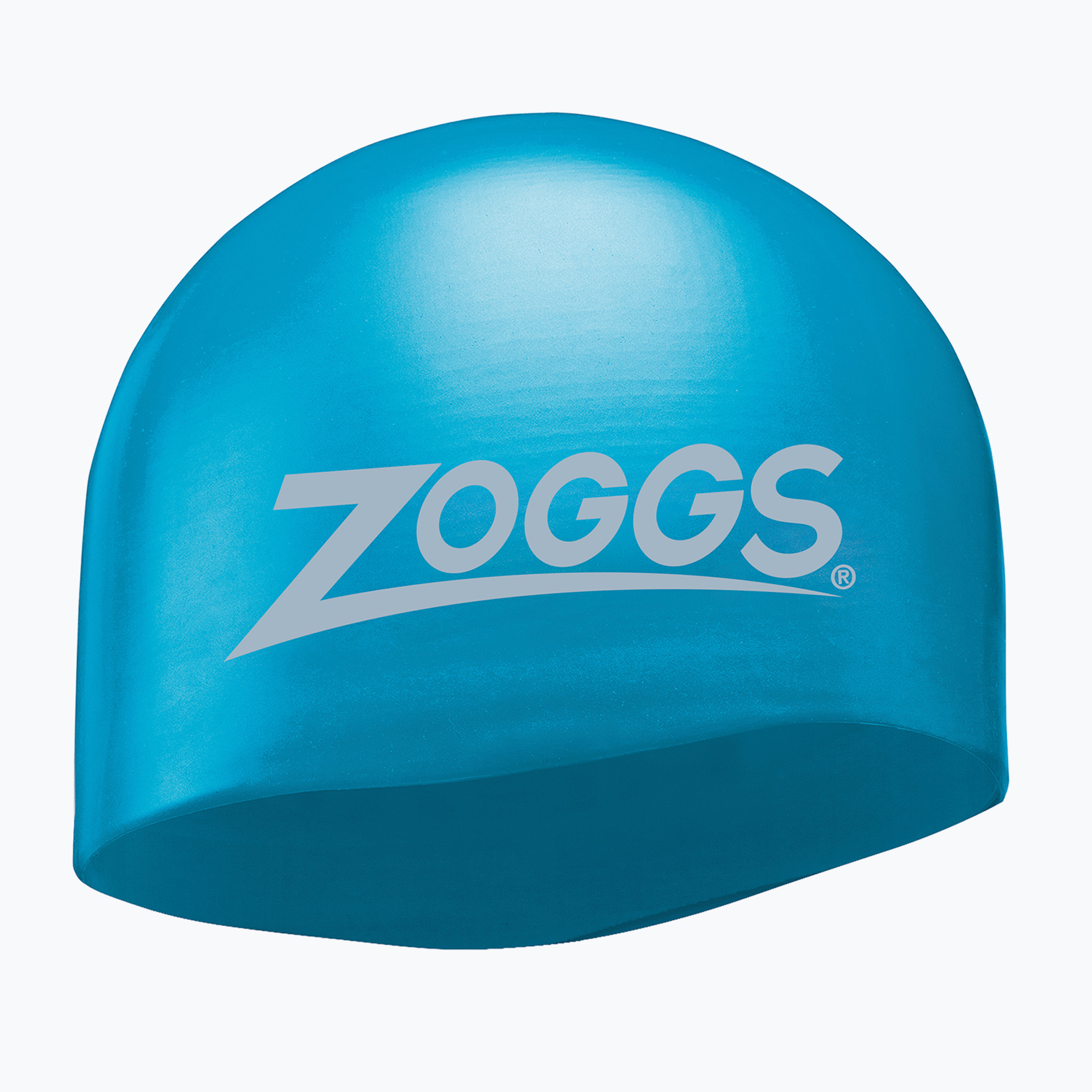 Zoggs Ows Silikónová stredná plavecká čiapka svetlo modrá