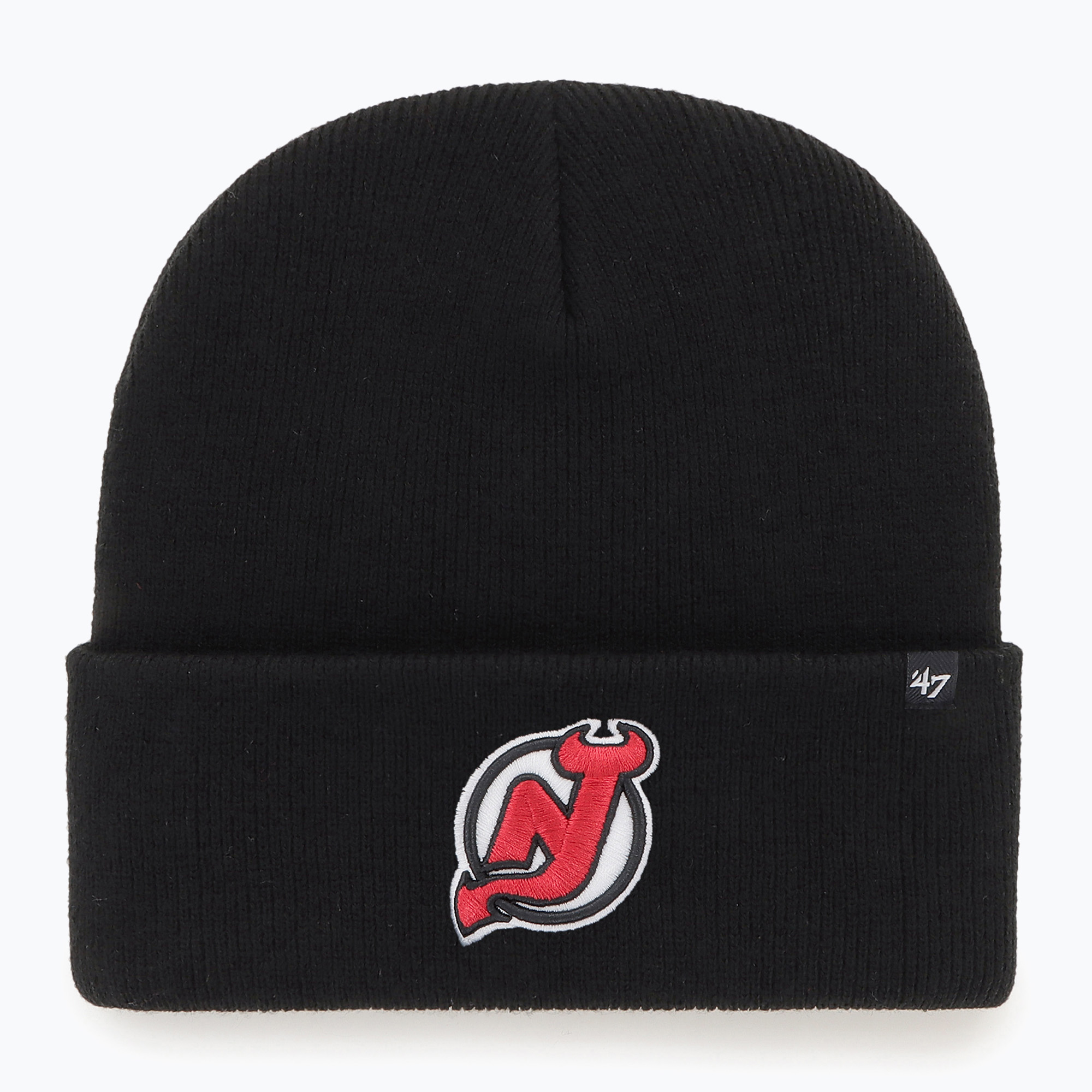 Zimná čiapka 47 Brand NHL New Jersey Devils Haymaker black (NHL New Jersey Devils Haymaker H-HYMKR11ACE-BK)
