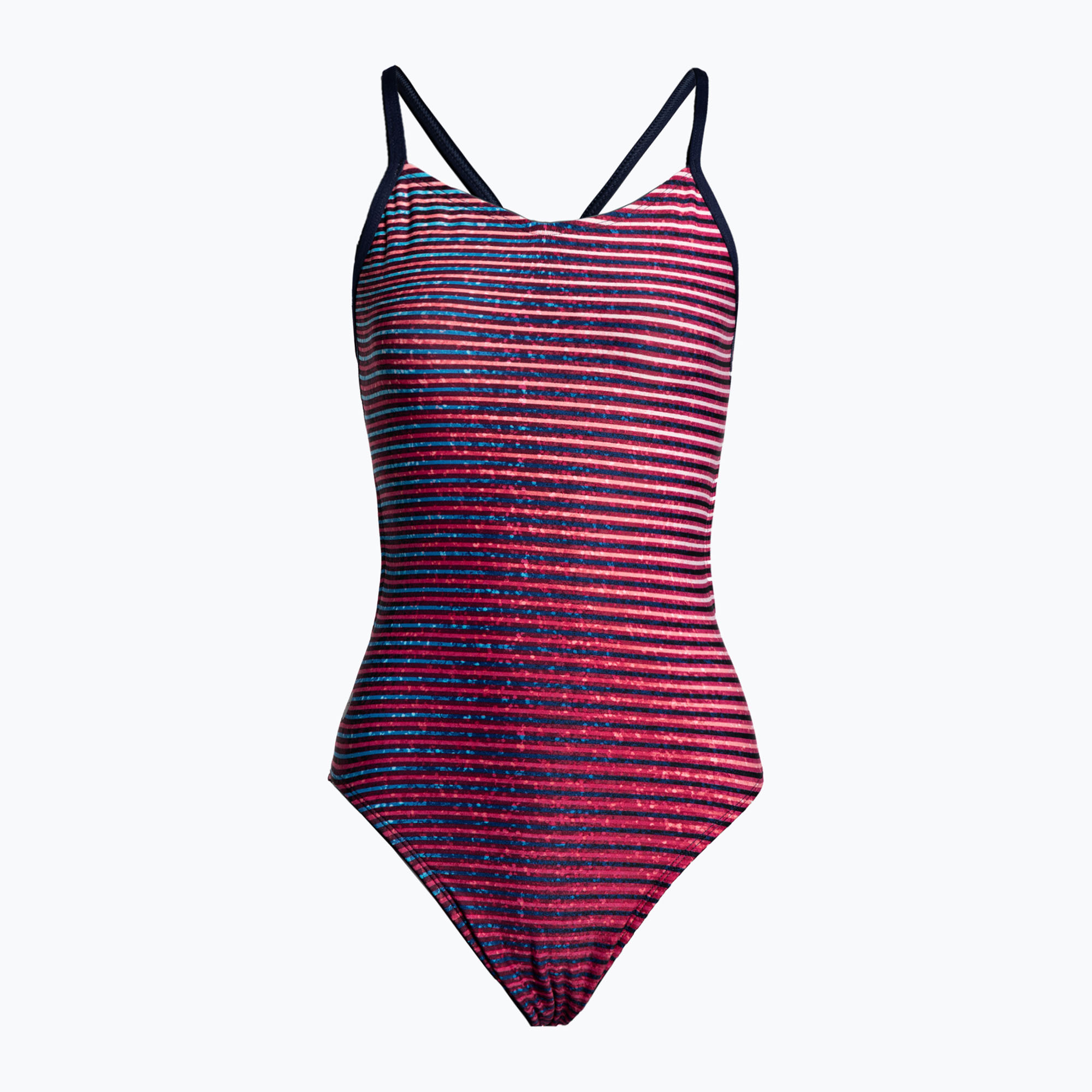 Dámske jednodielne plavky TYR Flux Cutoutfit pink CFLX_67_28 (Flux Cutoutfit CFLX_670_28)