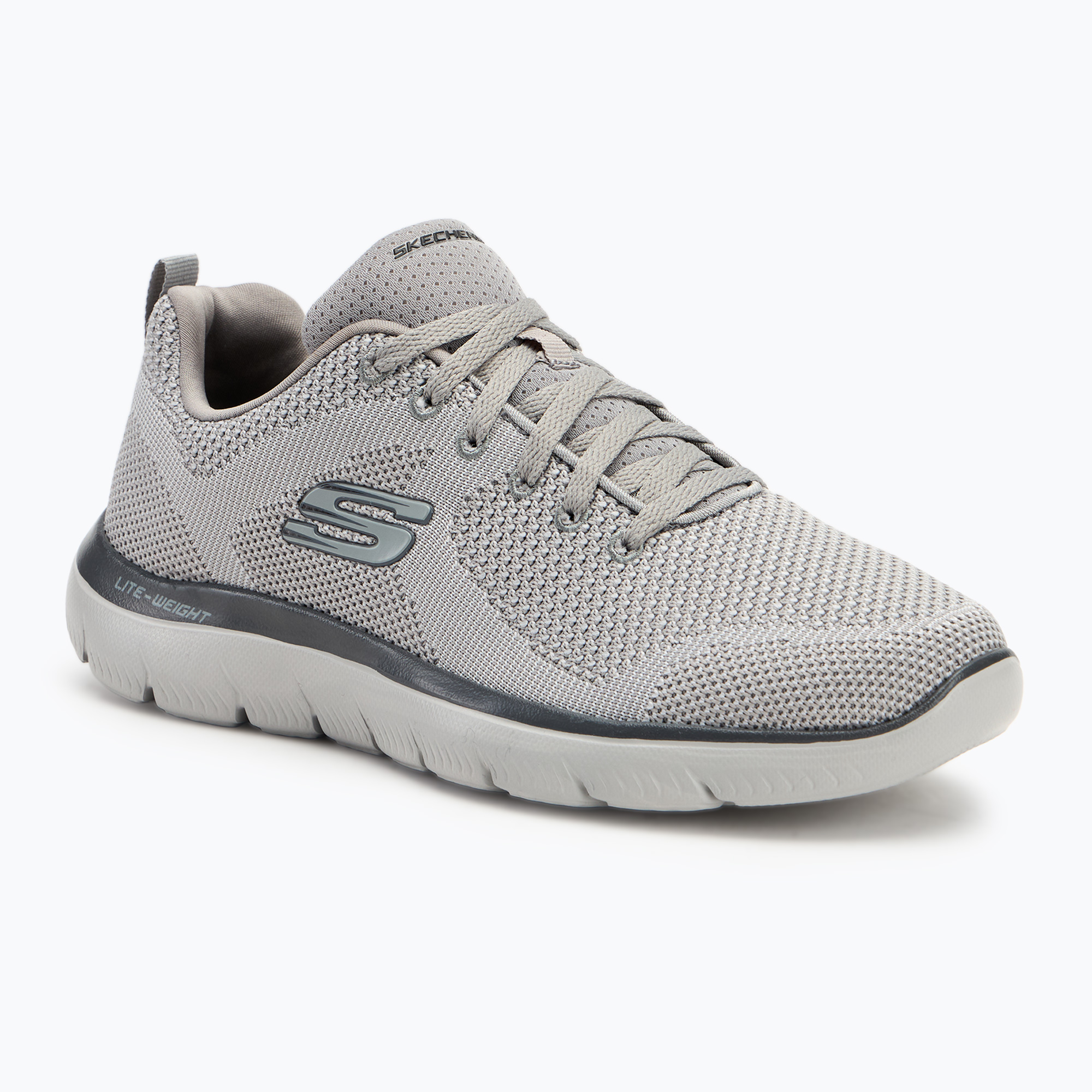 Pánska obuv SKECHERS Summits Brisbane light gray (Summits Brisbane 232057 LTGY)