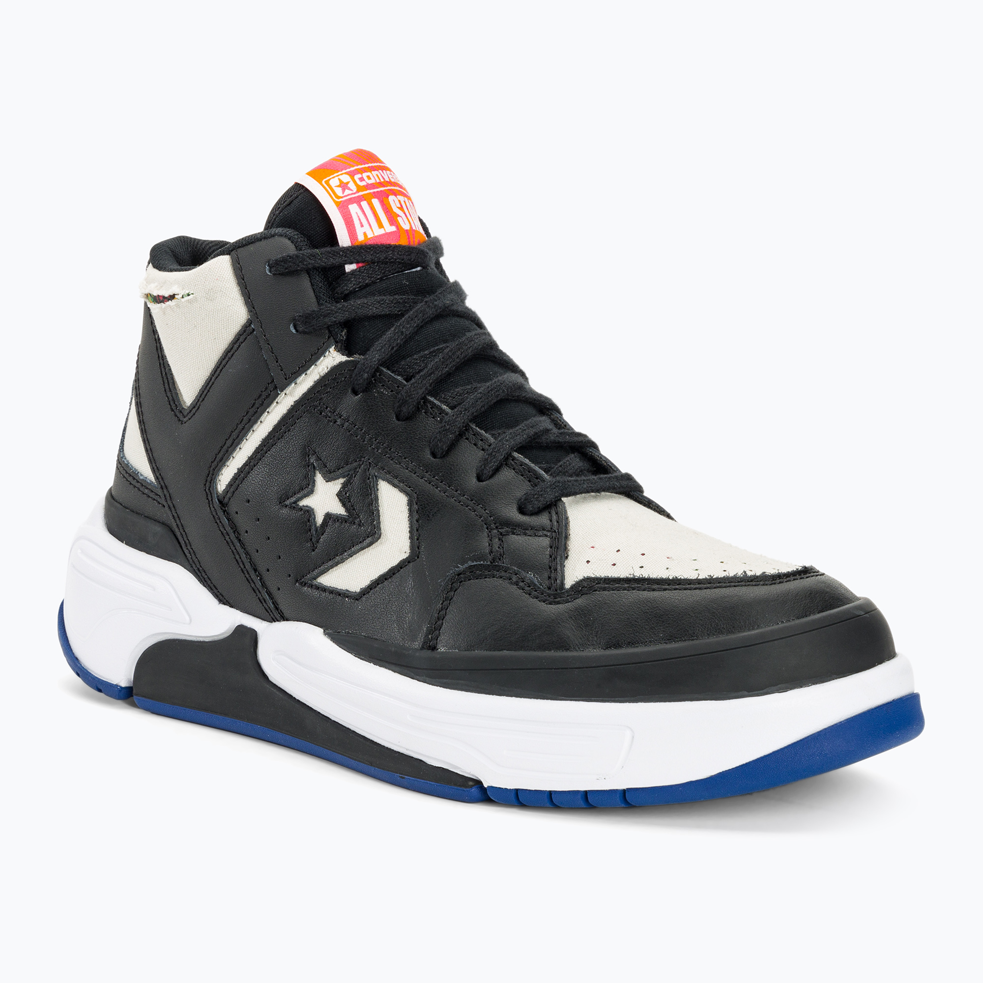 Topánky Converse Weapon Cx Mid black/light bone/blue (Weapon Cx Mid A02519C)