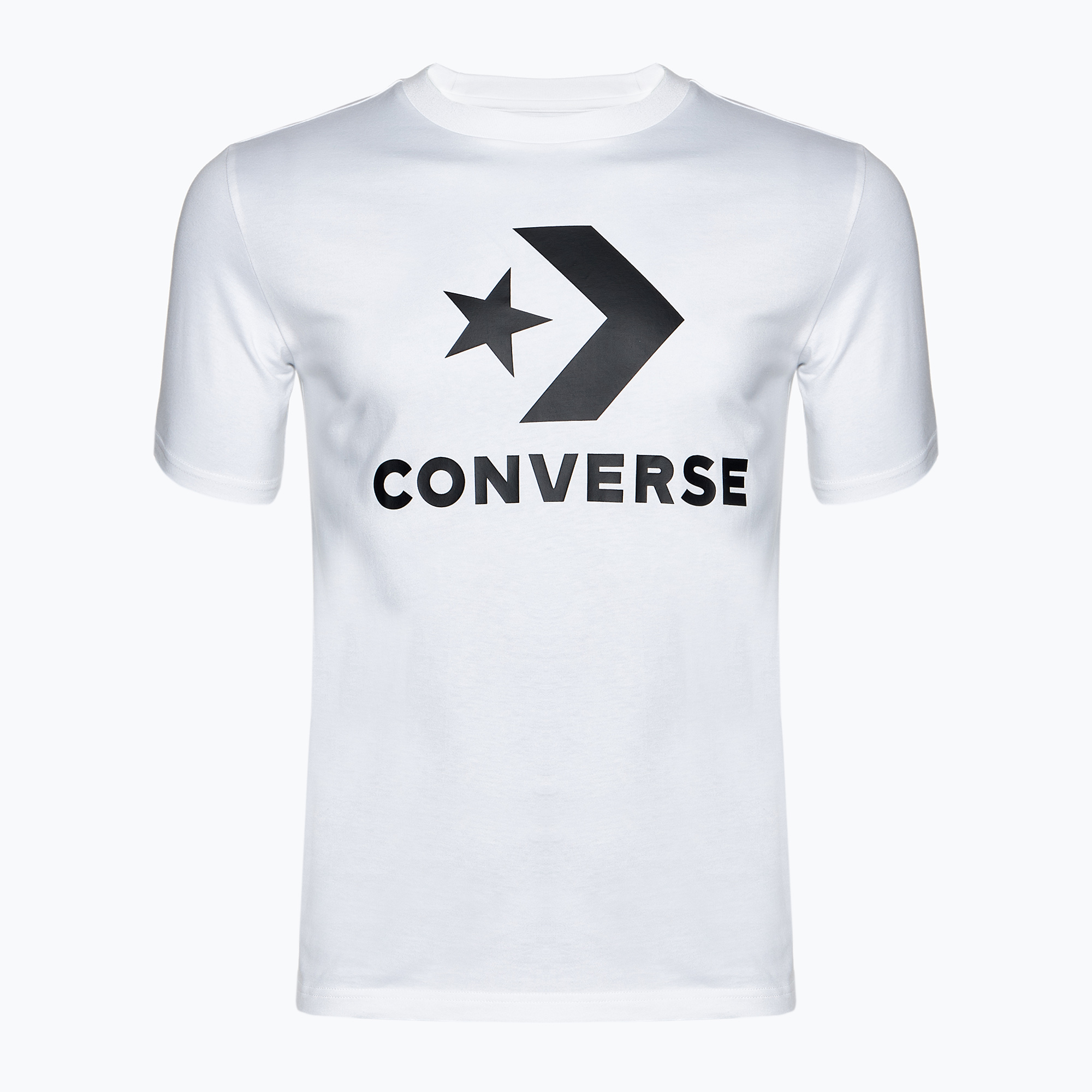 Tričko Converse Go-To Star Chevron Logo Standard-Fit 10025458-A303 white (Go-To Star Chevron Logo Standard-Fit T 10025458)