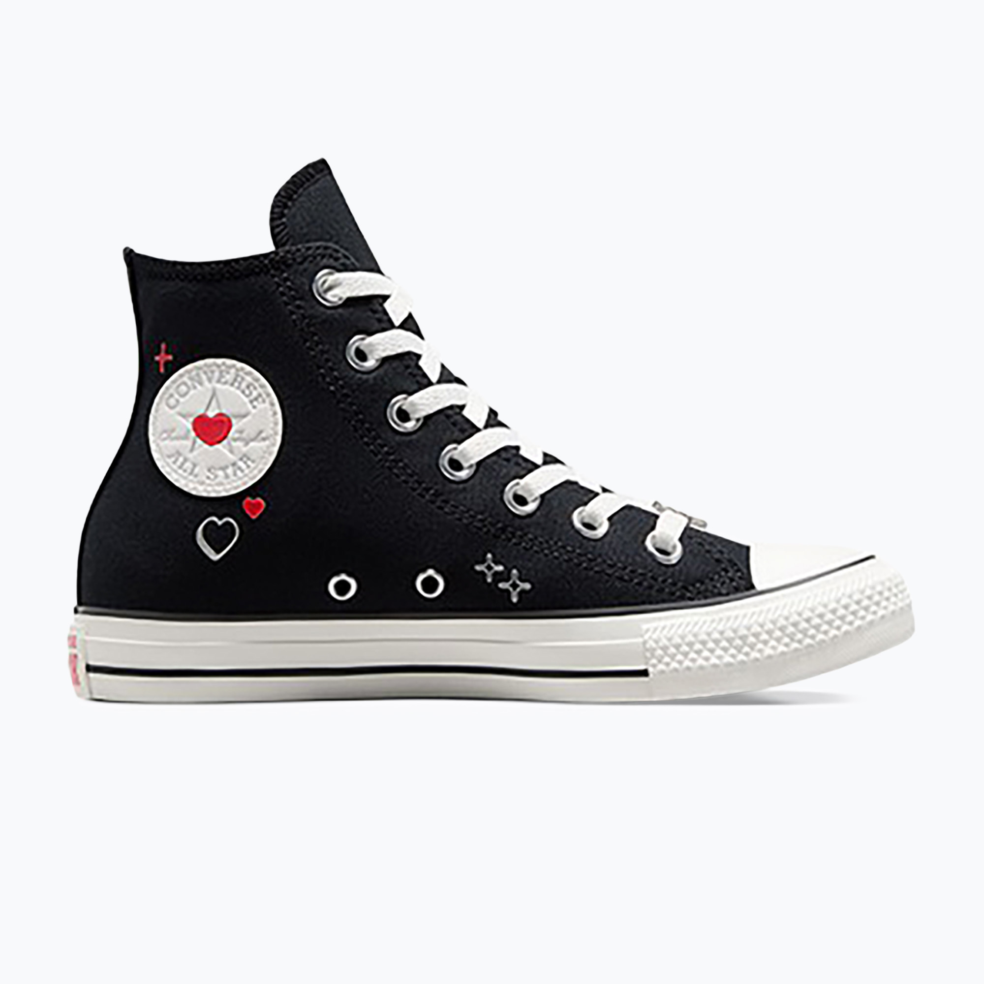 Converse Chuck Taylor All Star Y2K Heart black/vintage white/fever dream dámske tenisky (Chuck Taylor All Star Y2K Heart A09116C)