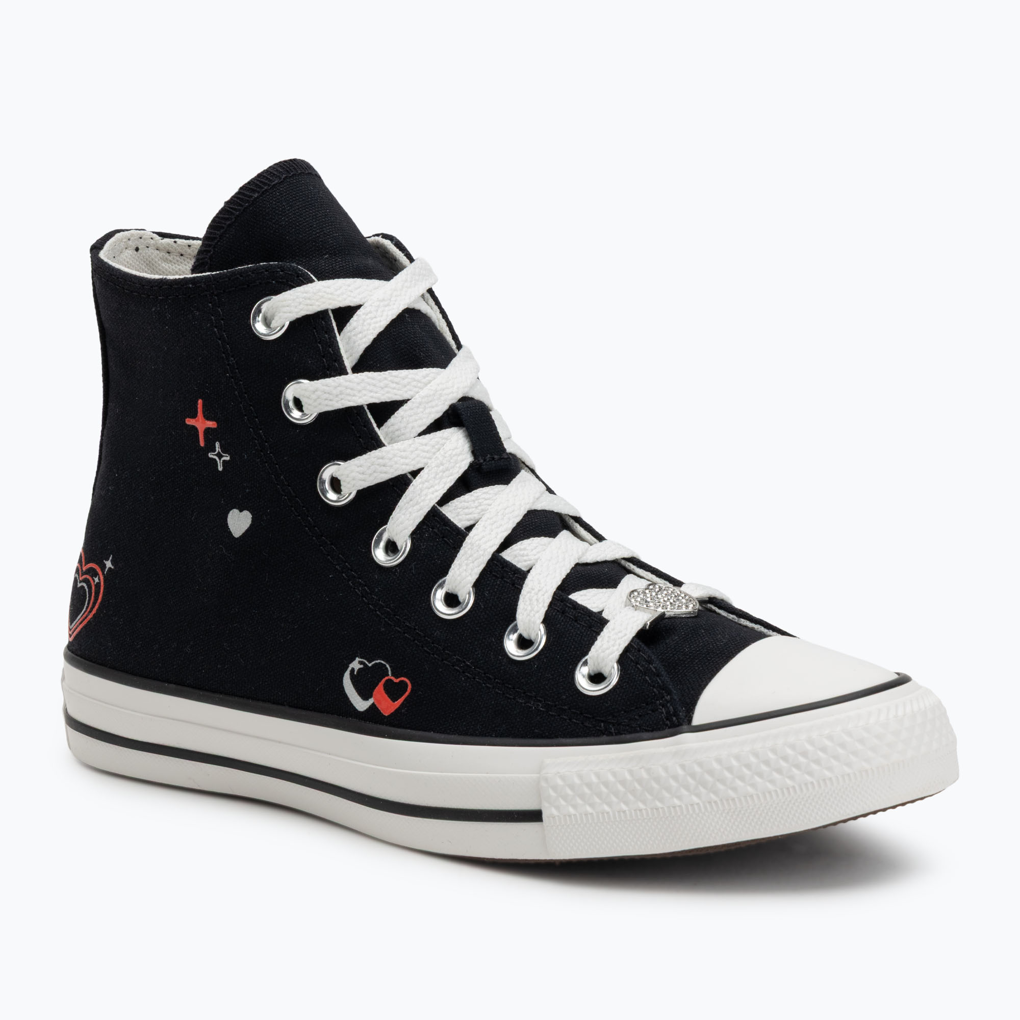 Dámske tenisky Converse Chuck Taylor All Star Y2K Heart black/vintage white/fever dream (Chuck Taylor All Star Y2K Heart A09116C)