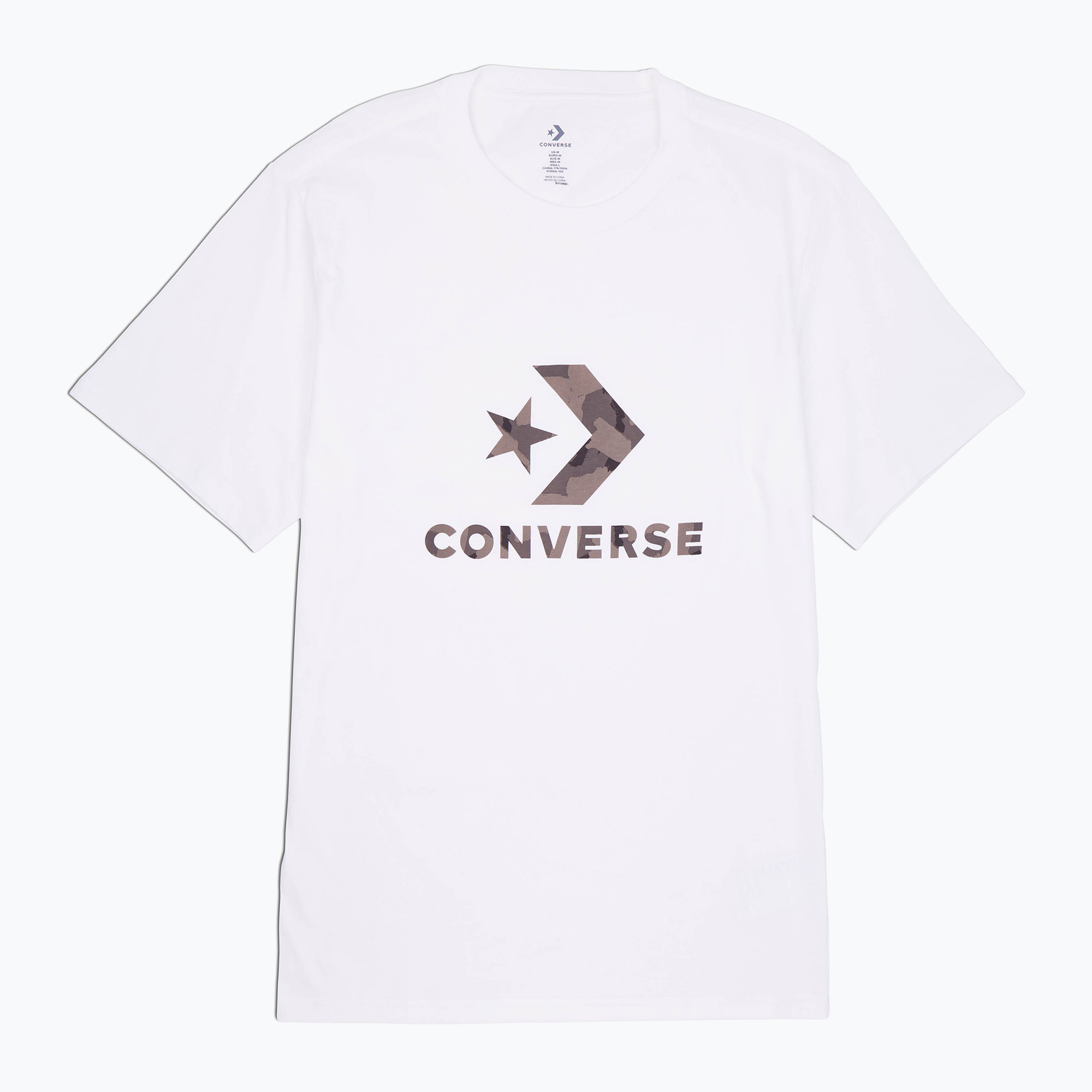Pánske tričko Converse Star Chevron 10026684-A02 white (Star Chevron 10026684)
