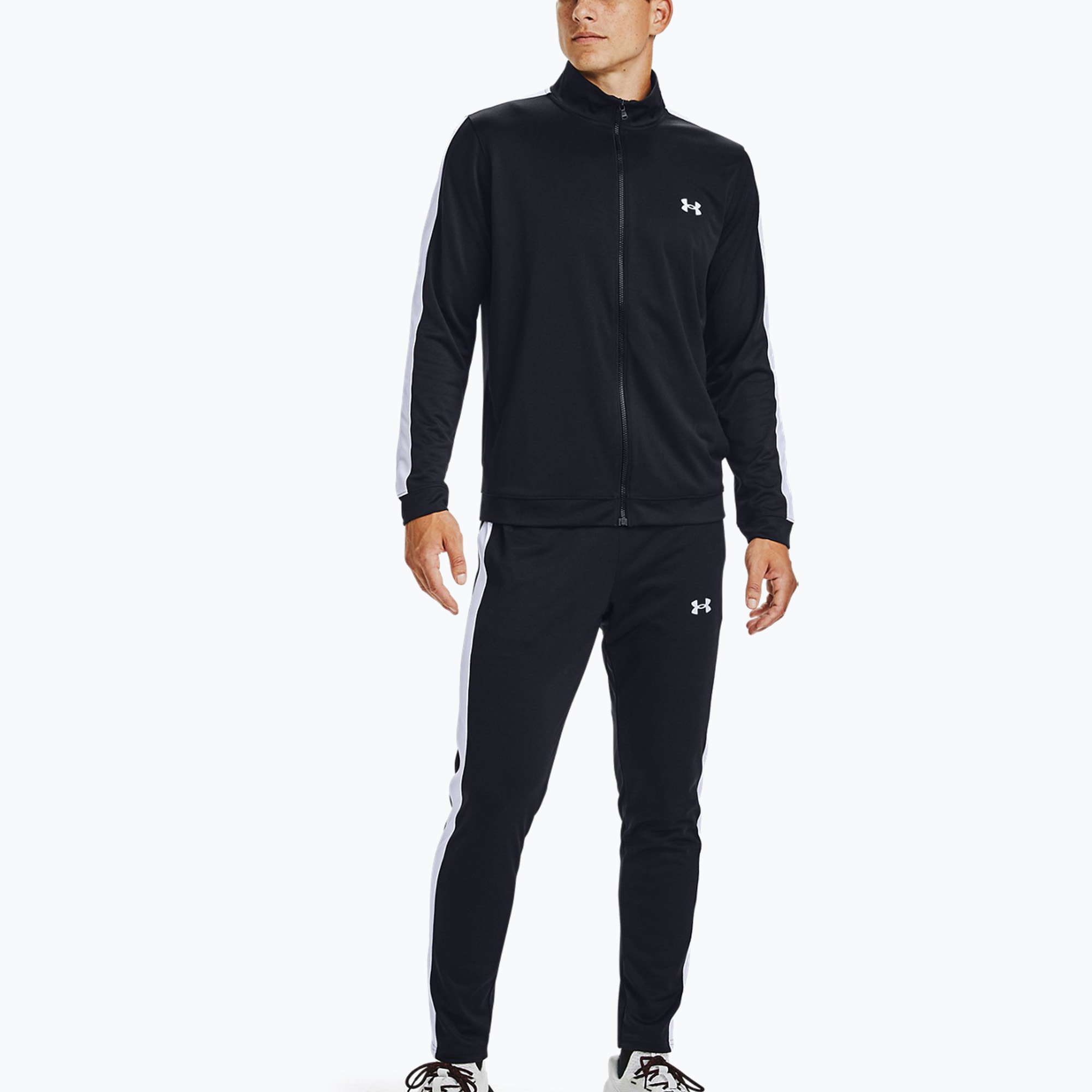 Under Armour Emea pánske tréningové tepláky čierne 1357139-001 (UA Knit Track Suit 1357139-001)