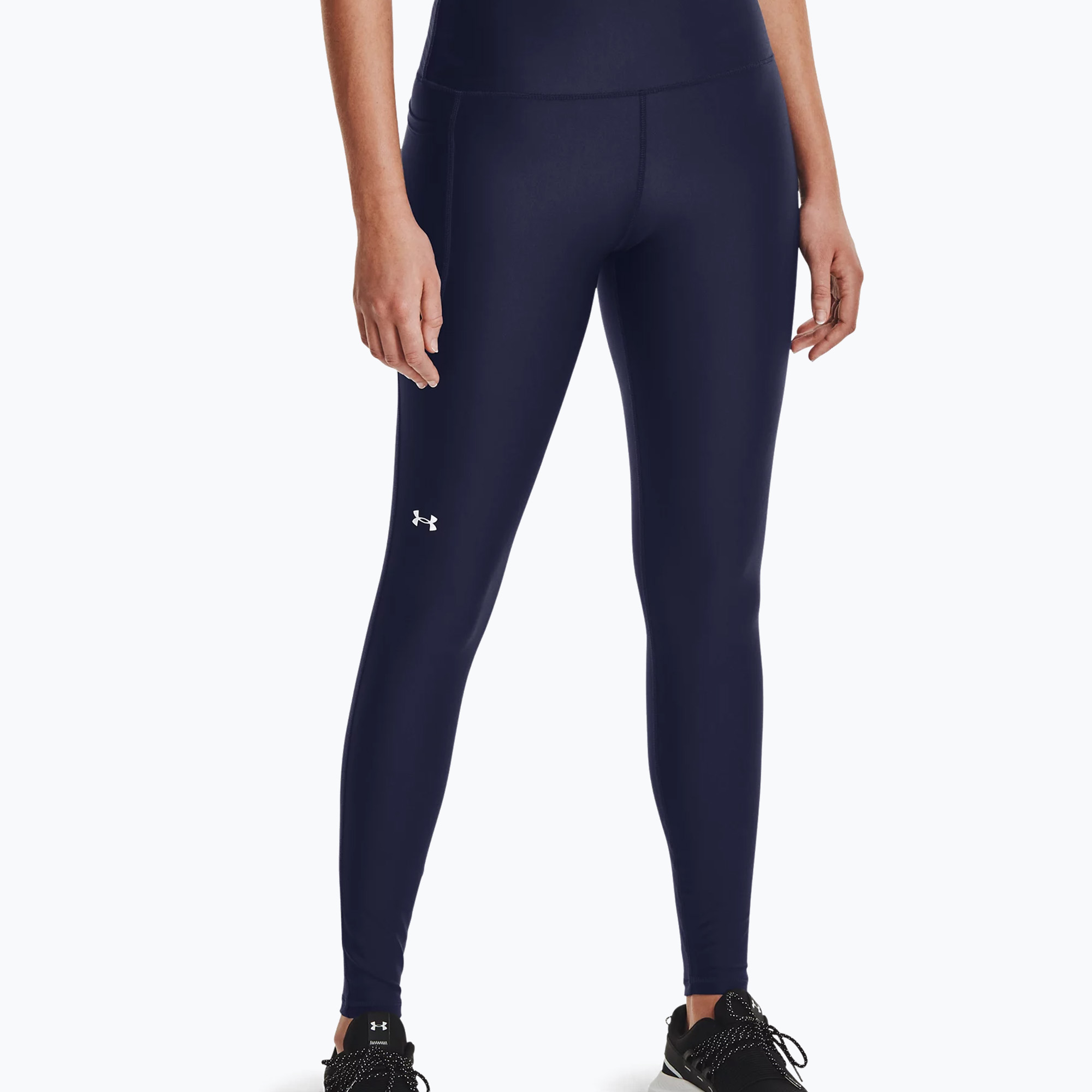 Under Armour HeatGear Armour HiRise dámske tréningové legíny námornícka modrá 1365336