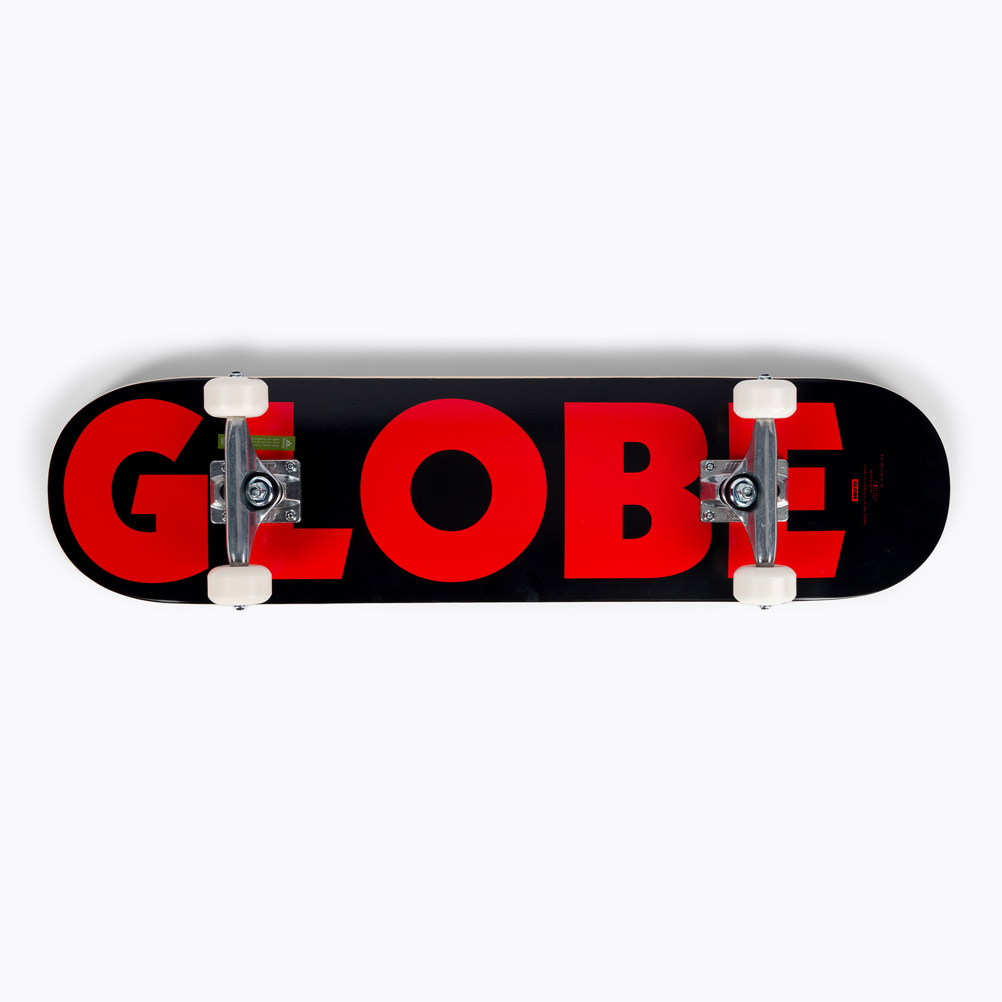Globe G0 classic skateboard Fubar black and red 10525402