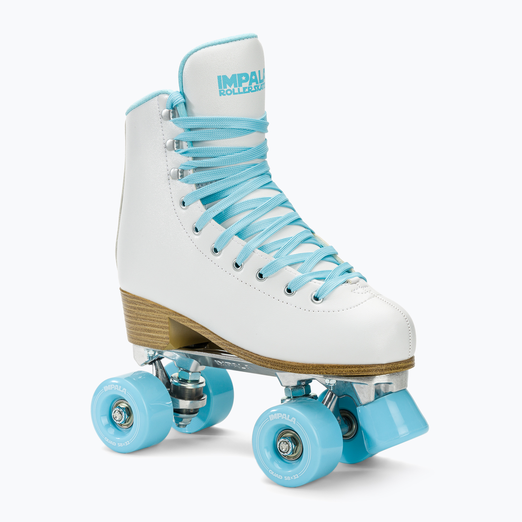 Dámske kolieskové korčule IMPALA Quad Skate white ice (Quad Skate IMPROLLER1)