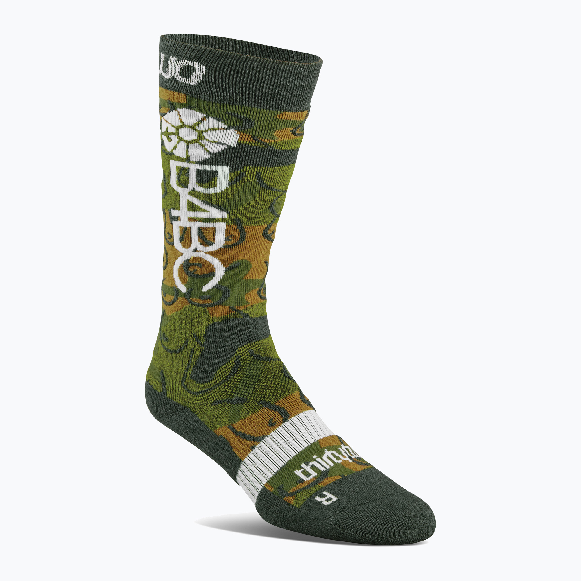 Dámske snowboardové ponožky ThirtyTwo B4BC Merino camo (B4BC Merino 8240000135)