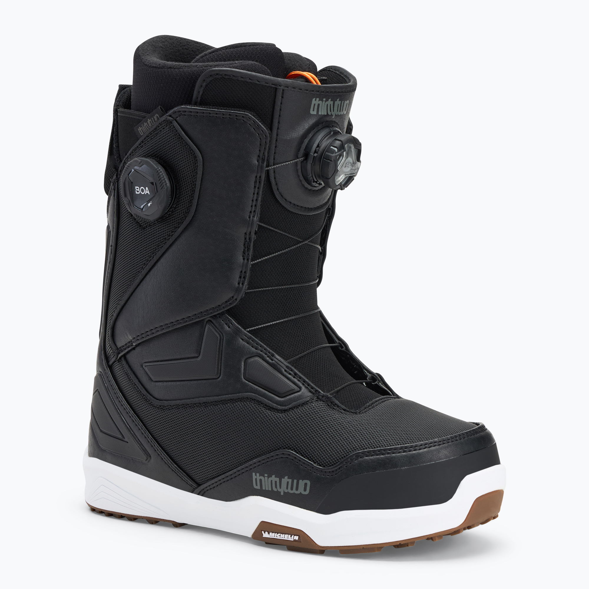 Pánske snowboardové topánky ThirtyTwo Tm-2 Double Boa '24 black/white/gum (Tm-2 Double Boa '24 8105000542)