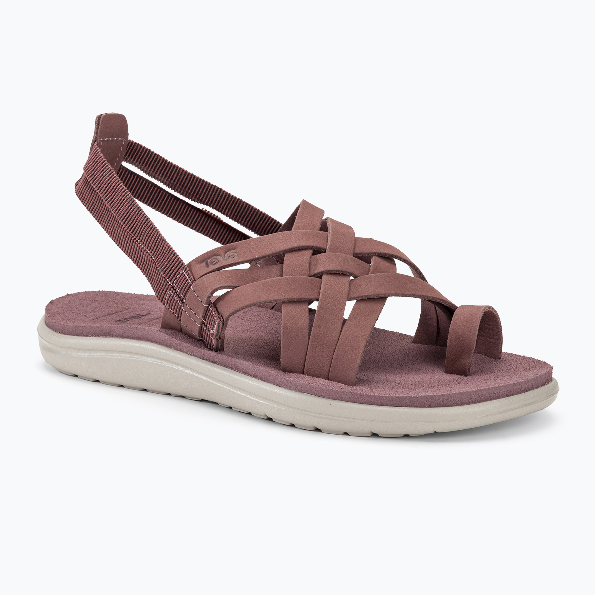 Dámske sandále Teva Voya Strappy Leather twilight mauve (Voya Strappy Leather 1106868)