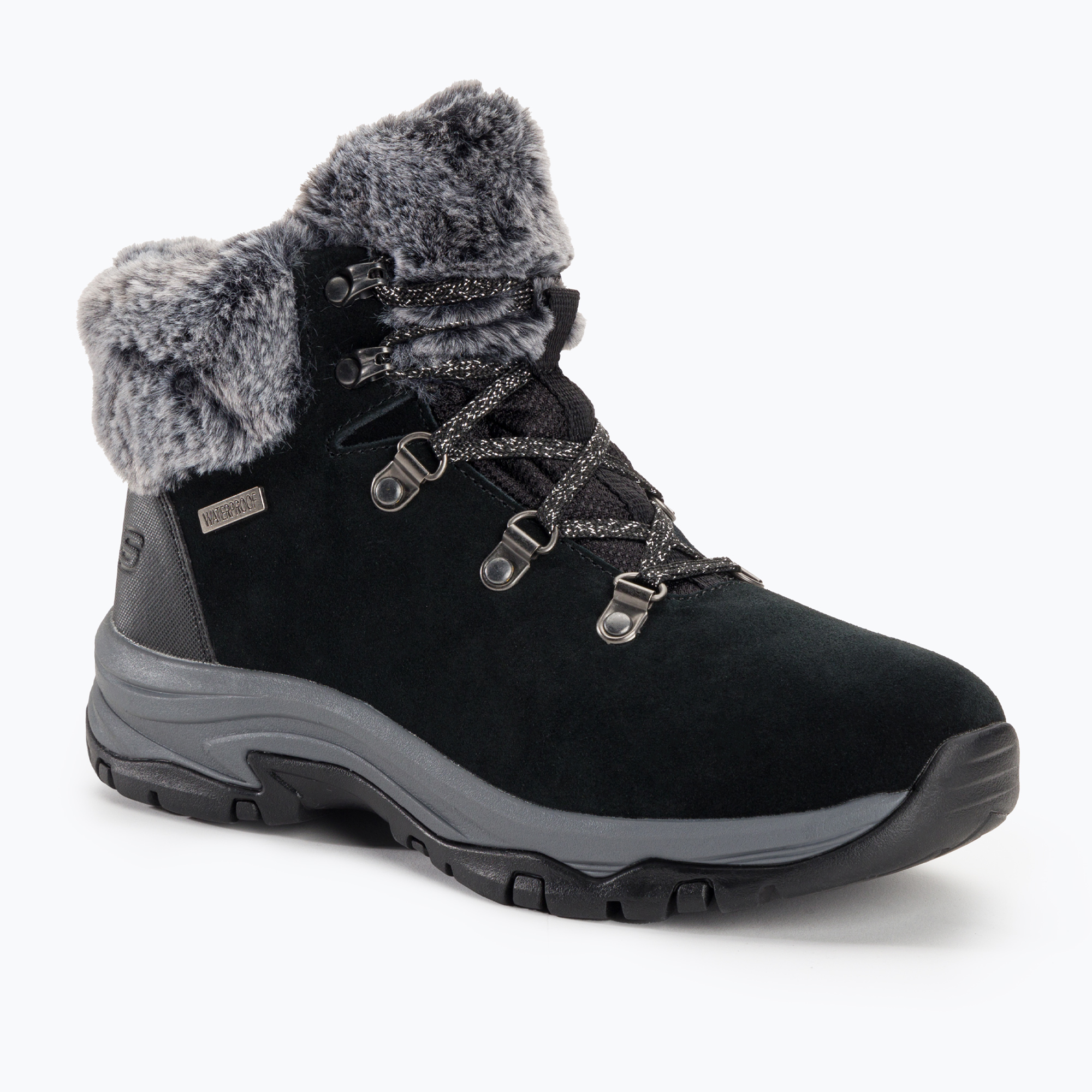 Dámska treková obuv SKECHERS Trego Falls Finest black (Trego Falls Finest 167178 BLK)