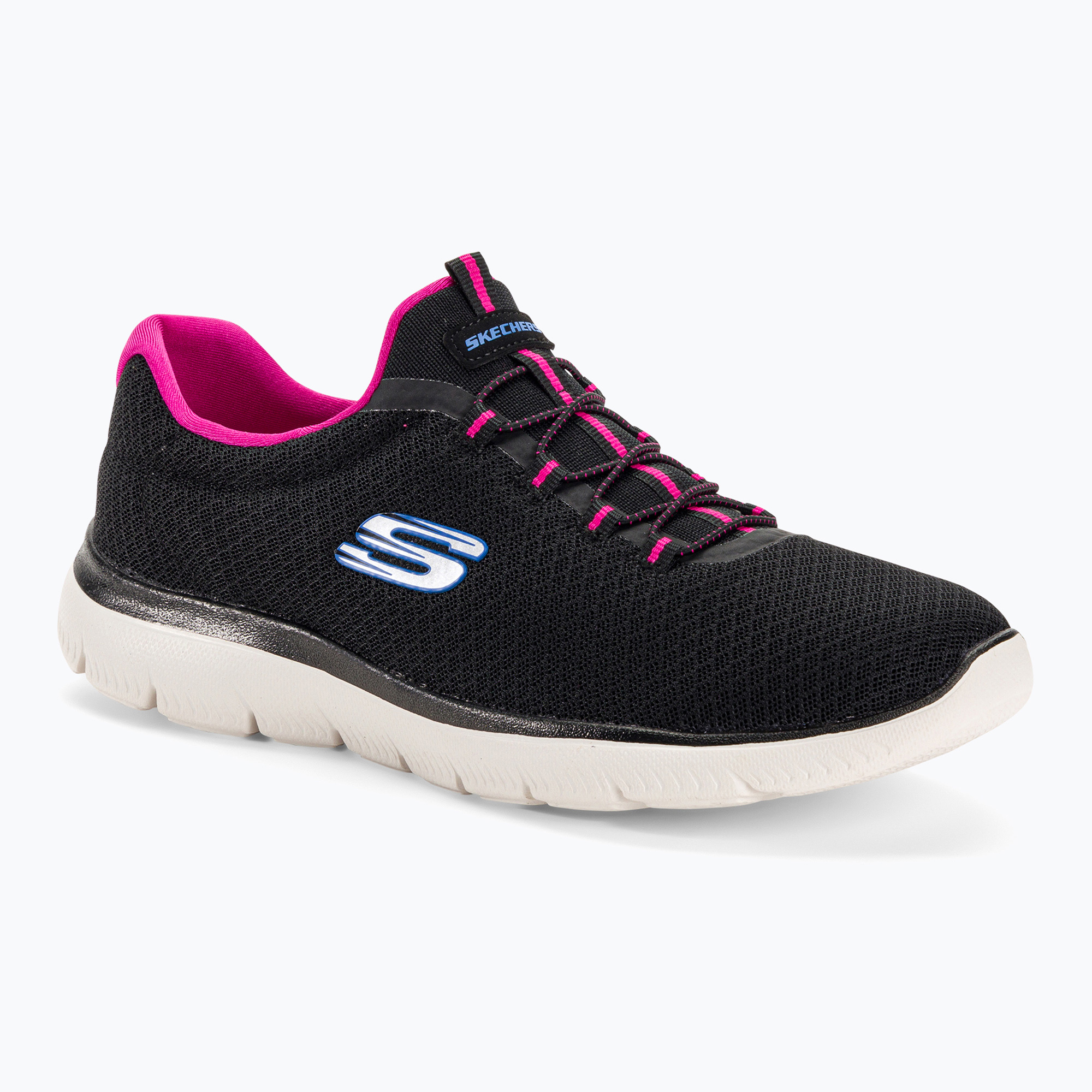 Dámska tréningová obuv SKECHERS Summits black/hot pink